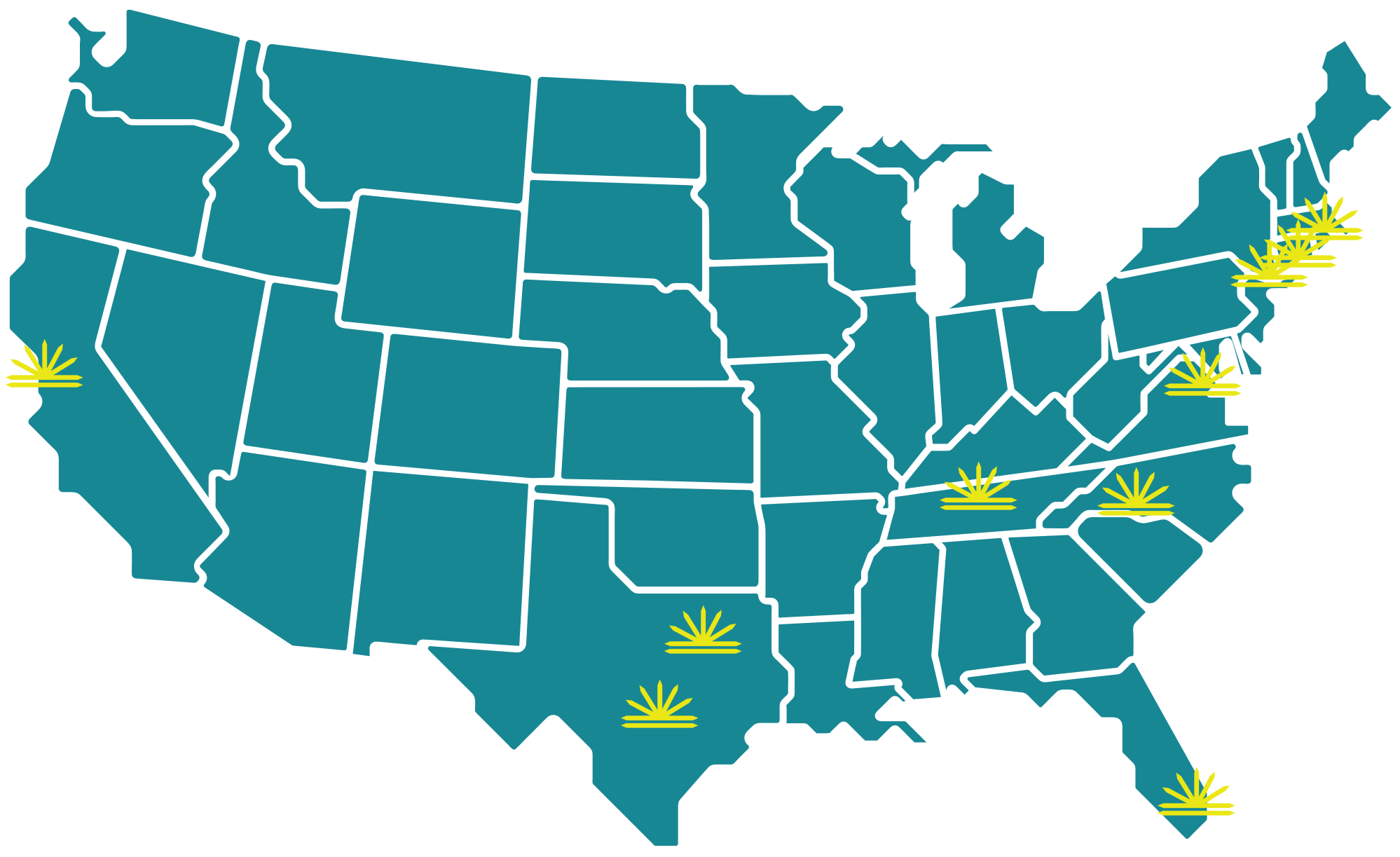 Map of The Dressing Room Confessions Tour 2026 | The Midlife Collective