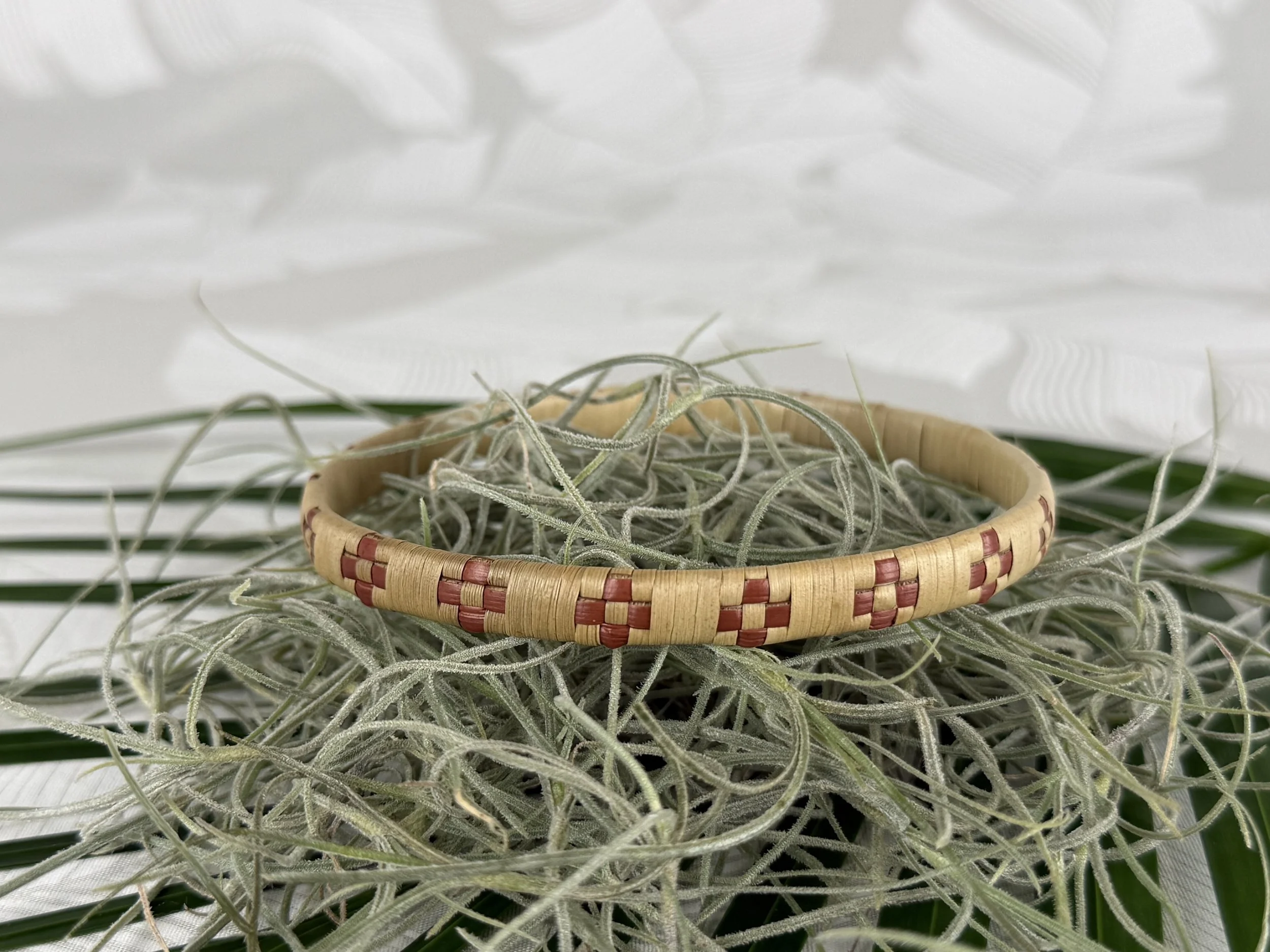 10 Mini Pua Lauhala Bracelet