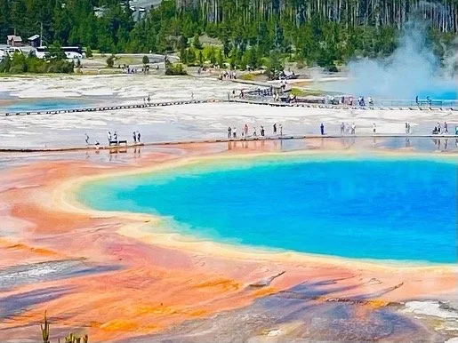 Yellowstone National Park: Grand Prismatic Spring | Wyoming |  07.17.2022