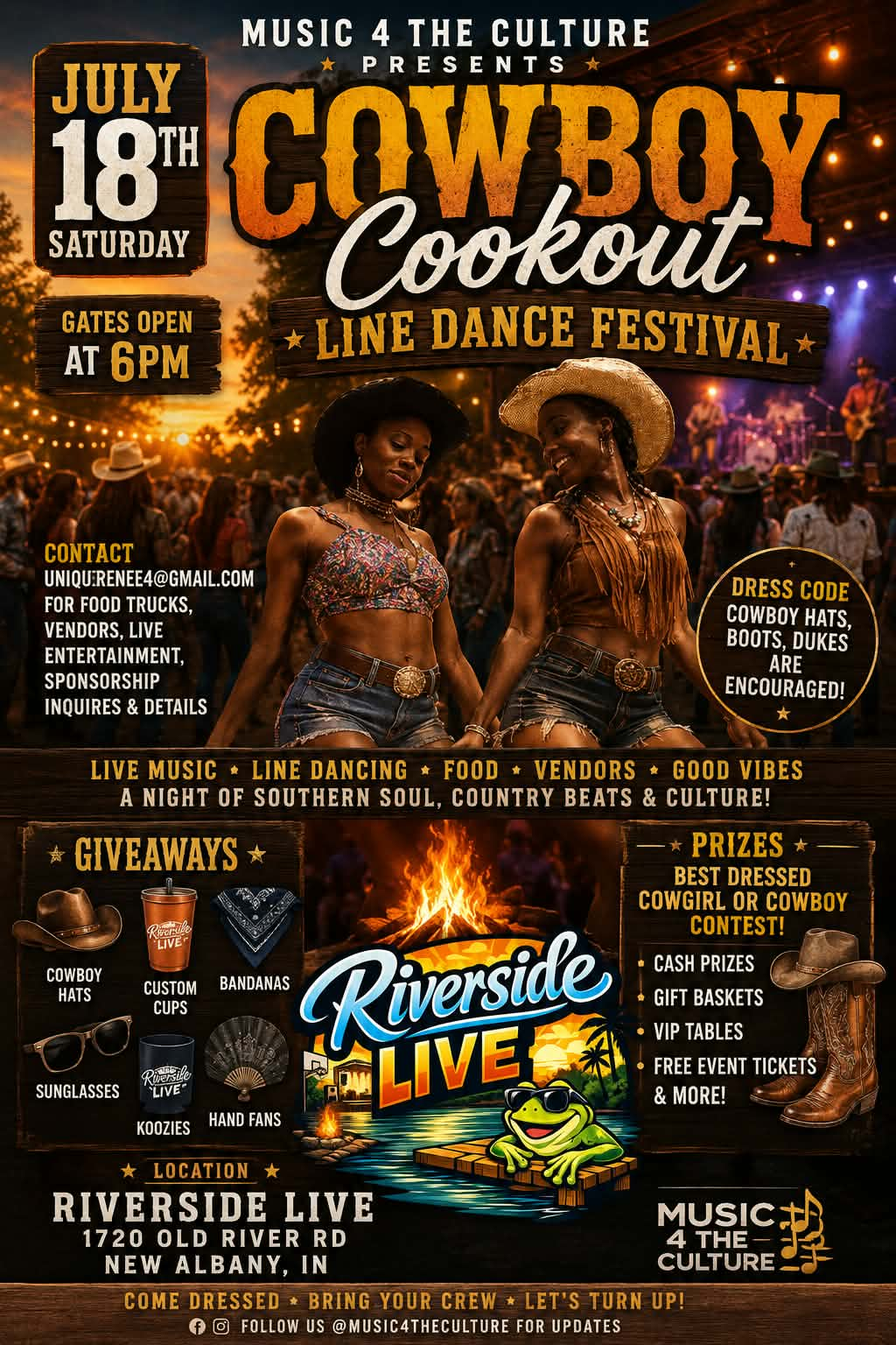 Cowboy Cookout Line Dance Festival
