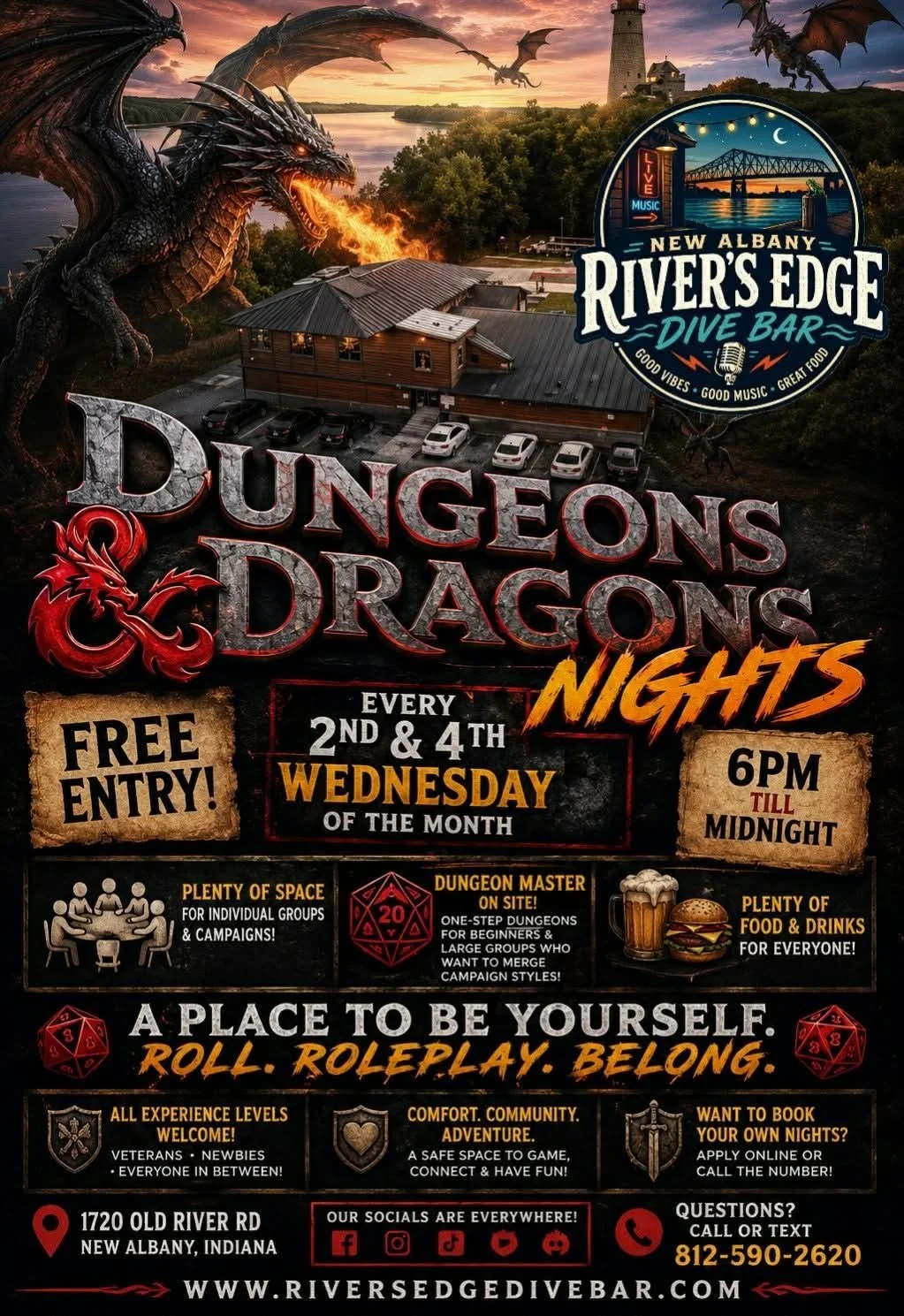 🐉DUNGEONS &amp; DRAGONS NIGHT🐉