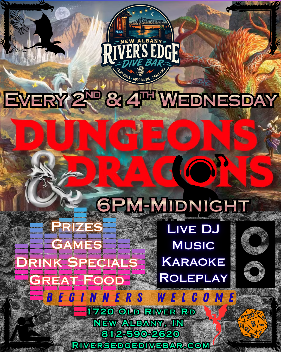 🐉DUNGEONS &amp; DRAGONS NIGHT🐉