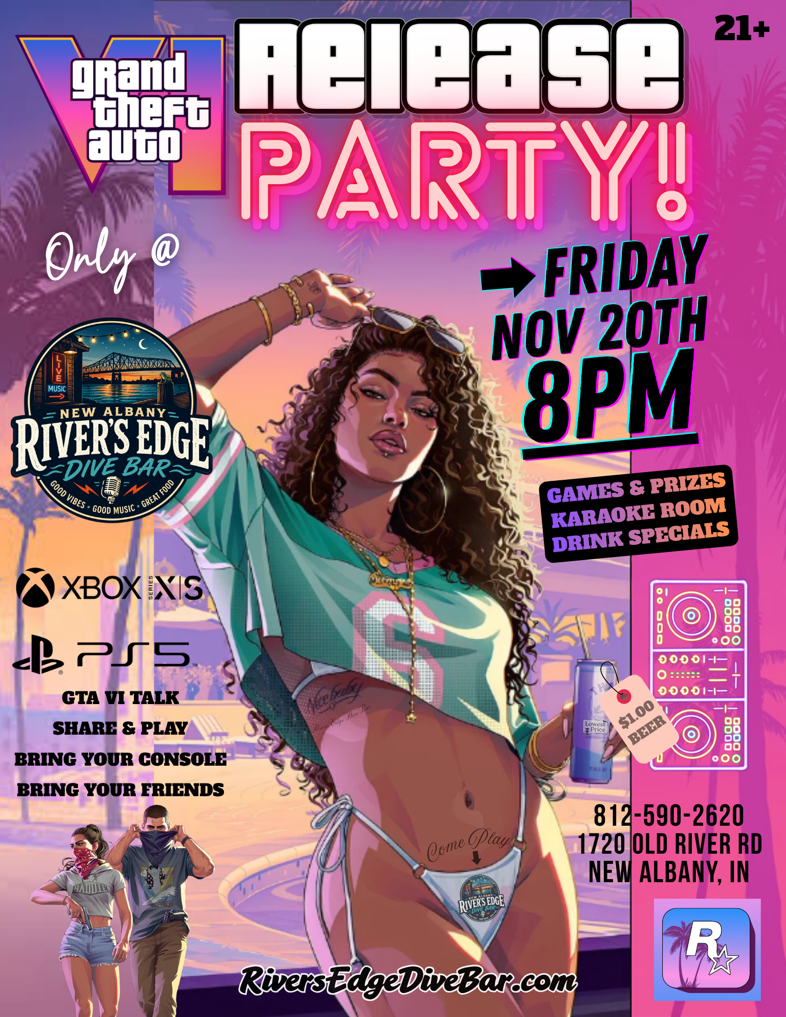 GTA VI RELEASE PARTY