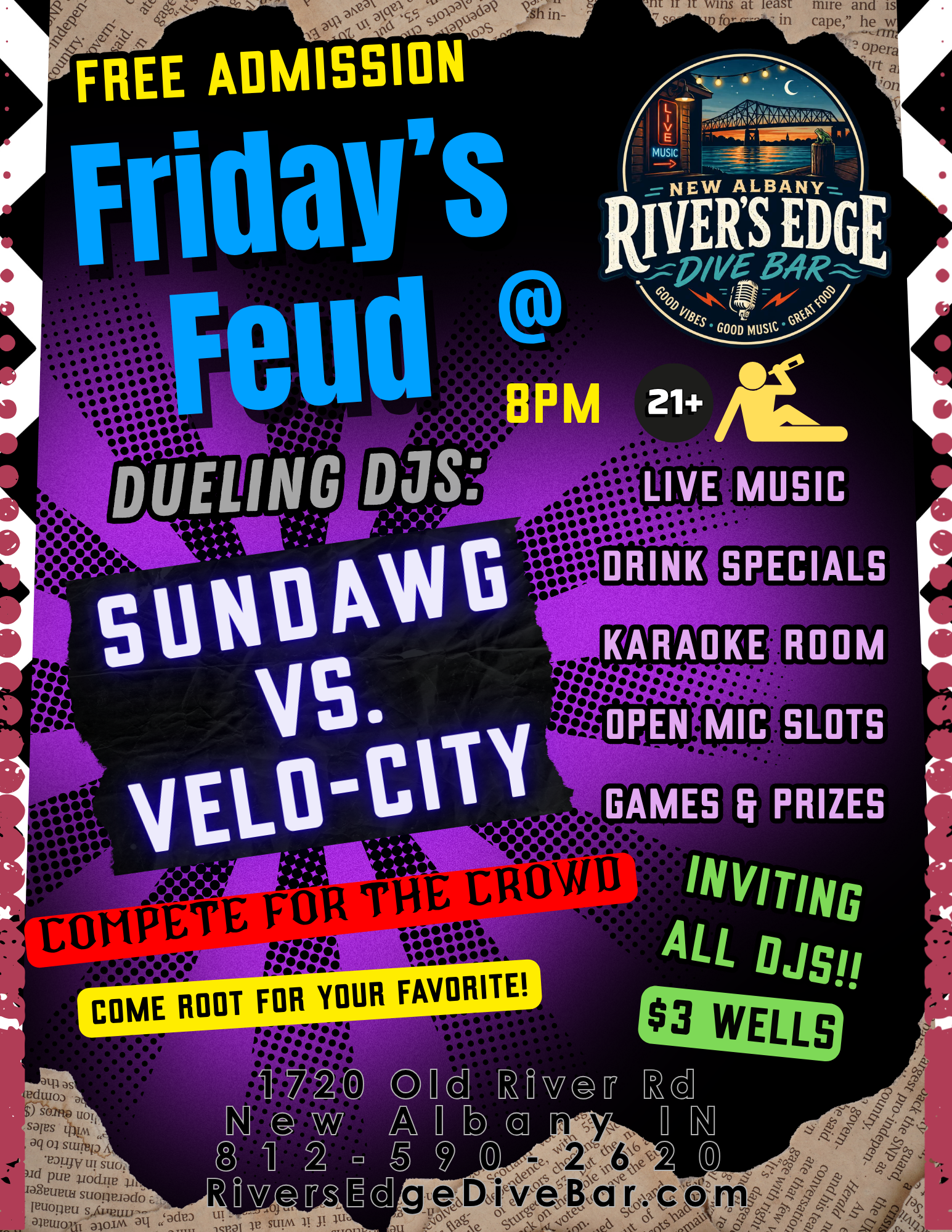 Friday’s Feud — SuNDawG vs. Velo-City