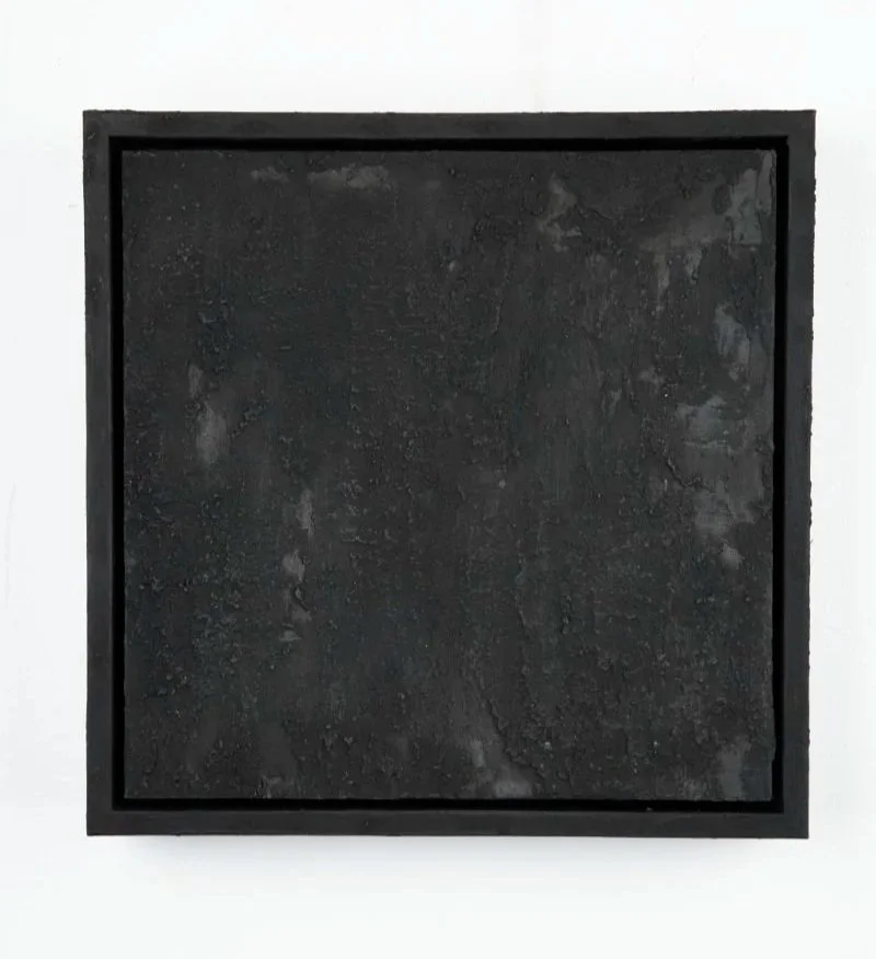 R T : P T | Mixed media | 28.5 x 28.5 x 5.5 cm | SOLD | For a current catalogue enquire through contact page 