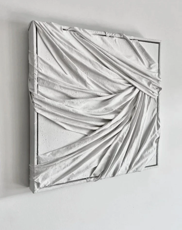 S N : P O | Mixed Media | 44 x 44 x 7 cm | Stocked at North Gallery | For a current catalogue enquire through contact page