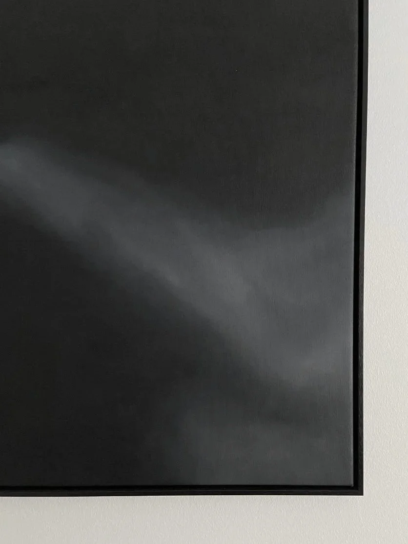 T & M : P O | Oil on canvas, framed | 64.5 x 69.5 x 4 cm | $420 + shipping
