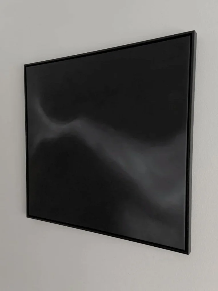 T & M : P O | Oil on canvas, framed | 64.5 x 69.5 x 4 cm | $420 + shipping