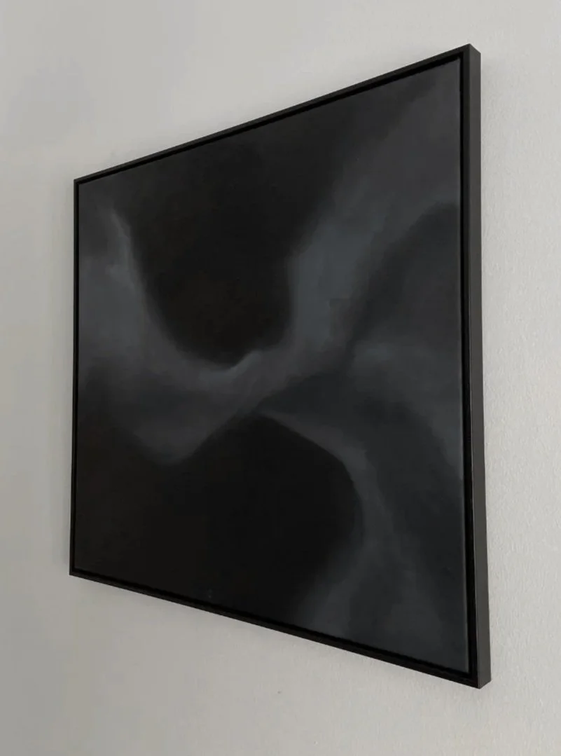 T & M : P T | Oil on canvas, framed | 72 x 67 x 3 cm | $420 + shipping