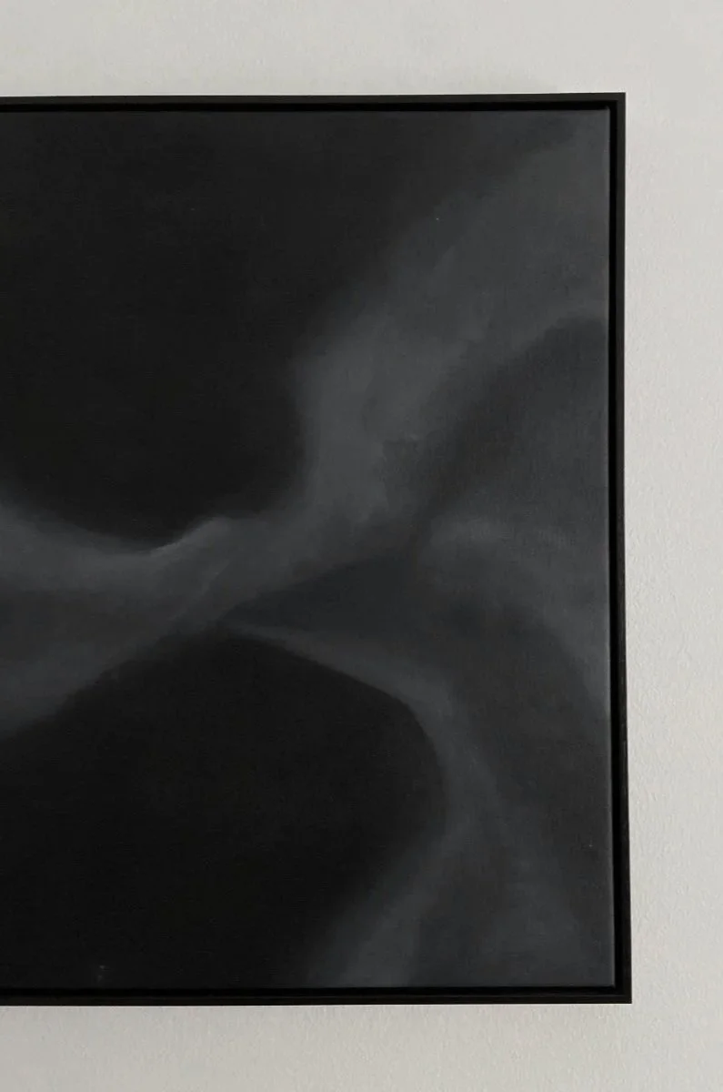 T & M : P T | Oil on canvas, framed | 72 x 67 x 3 cm | $420 + shipping