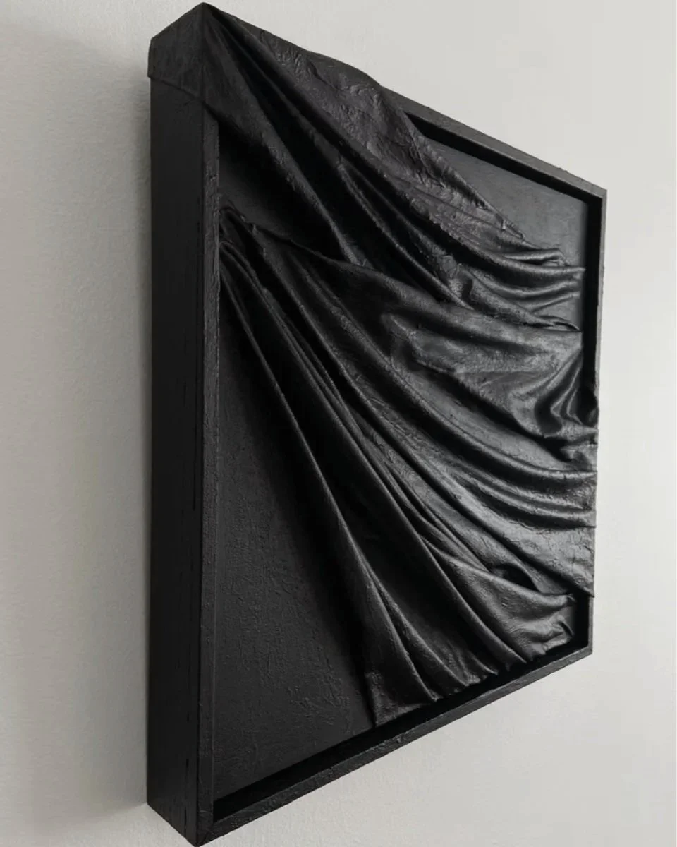 N : R M | Mixed media | 43.5 x 43.5 x 5.5 cm | $580 + shipping | SOLD