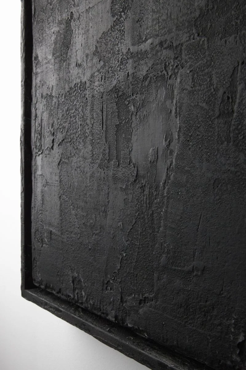 I : S O | Mixed media | 60 x 60 x 5 cm | For a current catalogue enquire through contact page