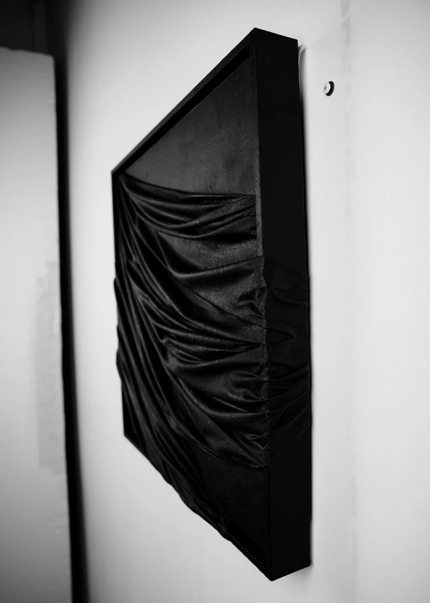 R M T : P O | Mixed Media | 62 x 62 x 6.5 cm | SOLD | For a current catalogue enquire through contact page 