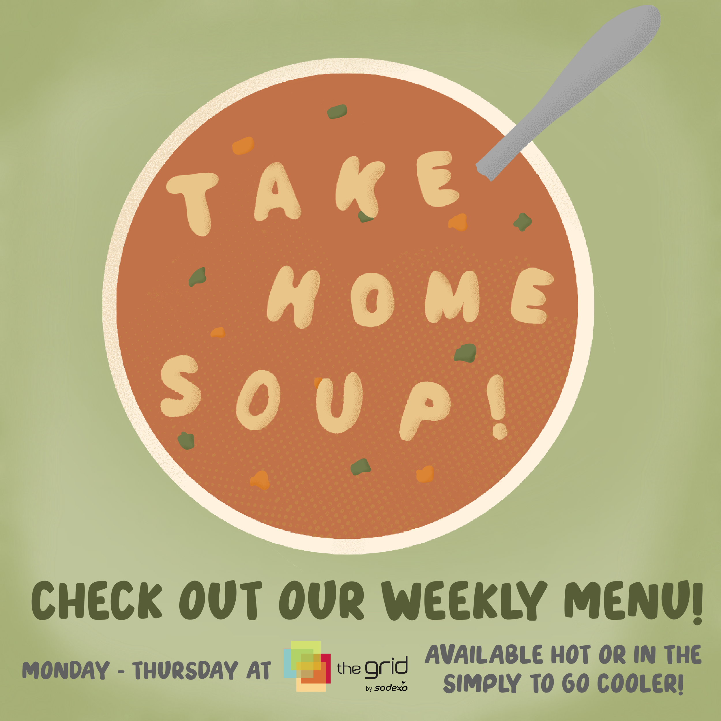 The Grid Digital Display Ad (Hand Drawn Font)