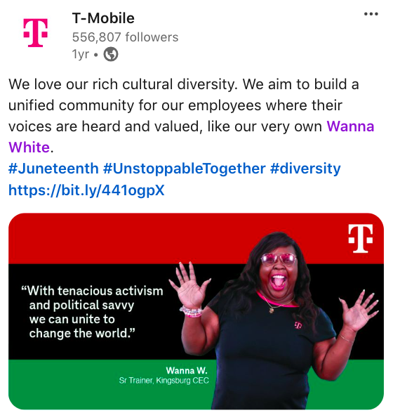 Juneteenth Social Post - LinkedIn