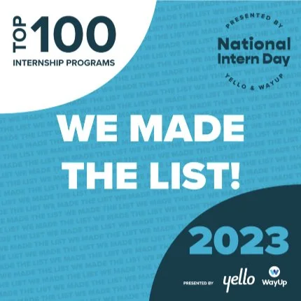 Yello Top 100 Internship Award - Body Copy