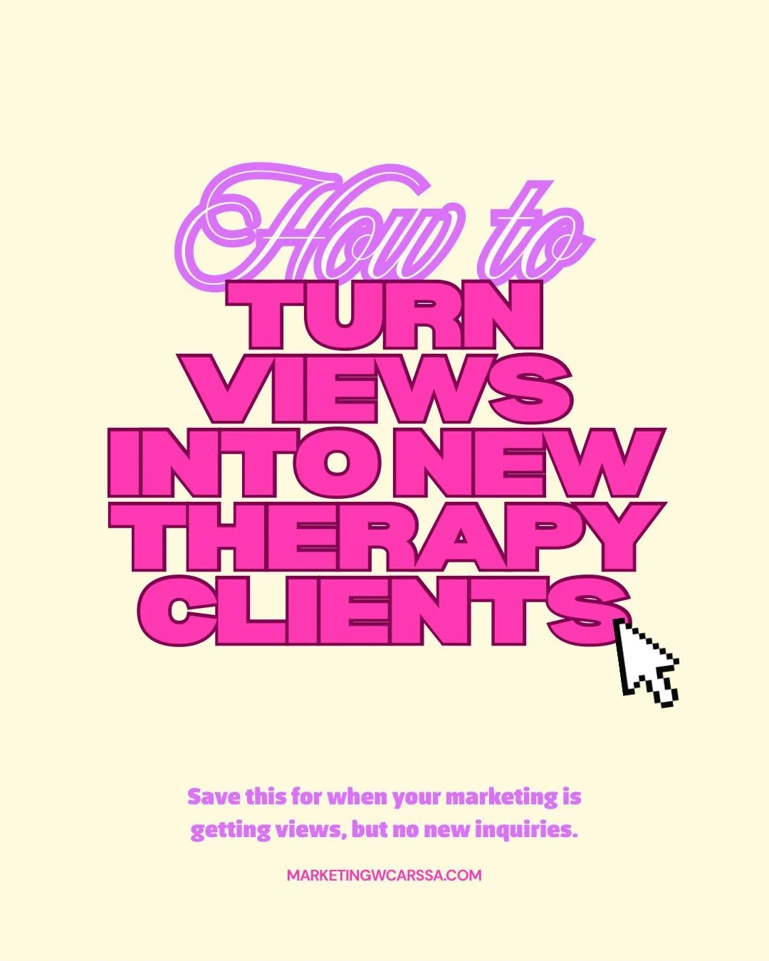 Are you getting tons of views, but no new inquiries? 

There is likely a part of your marketing path that&rsquo;s either missing or broken. 

Read through the post and then let me know if you want to identify what&rsquo;s missing by commenting AUDIT.