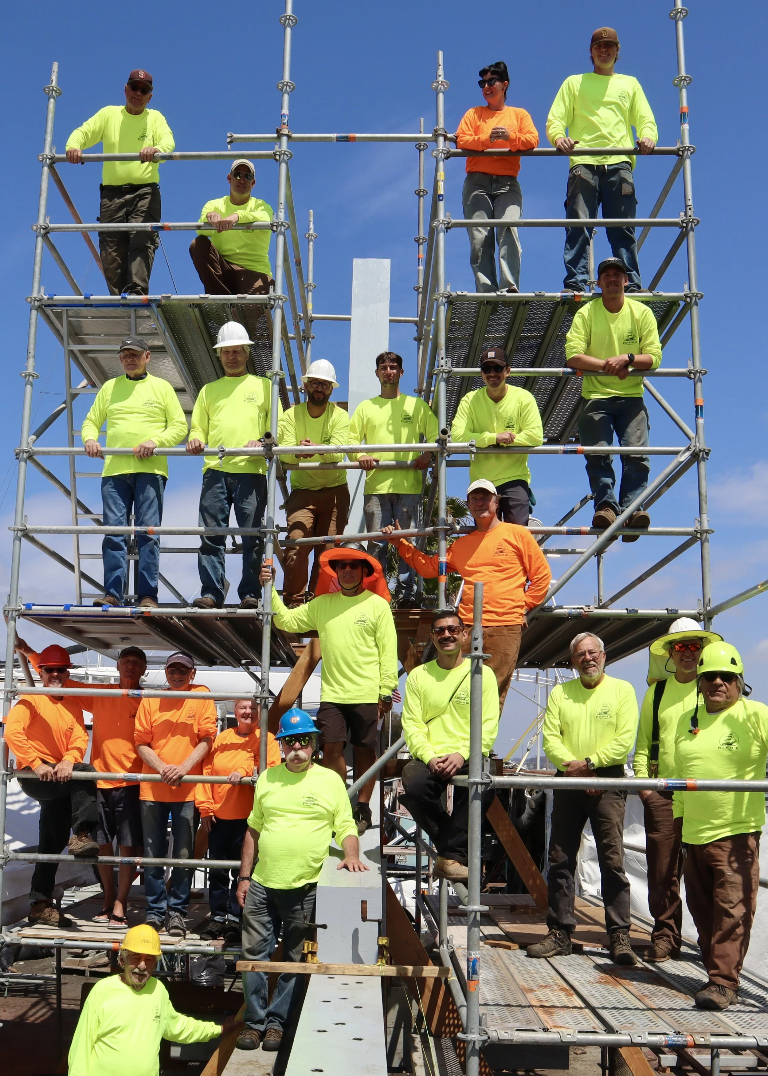Pilgrim III Construction reaches 1st Anniversary 