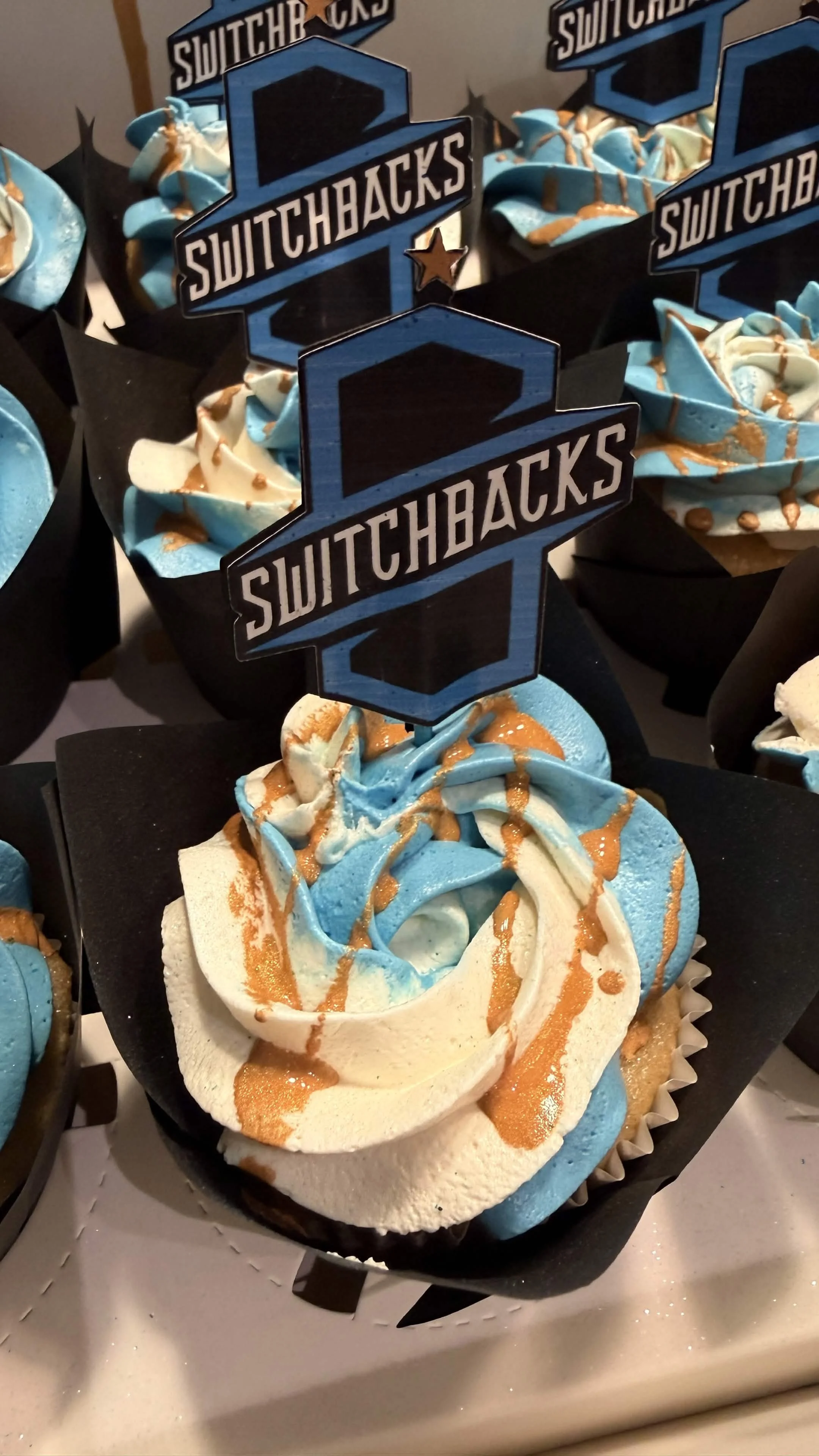 Switchbacks FC Home Opener cupcakes