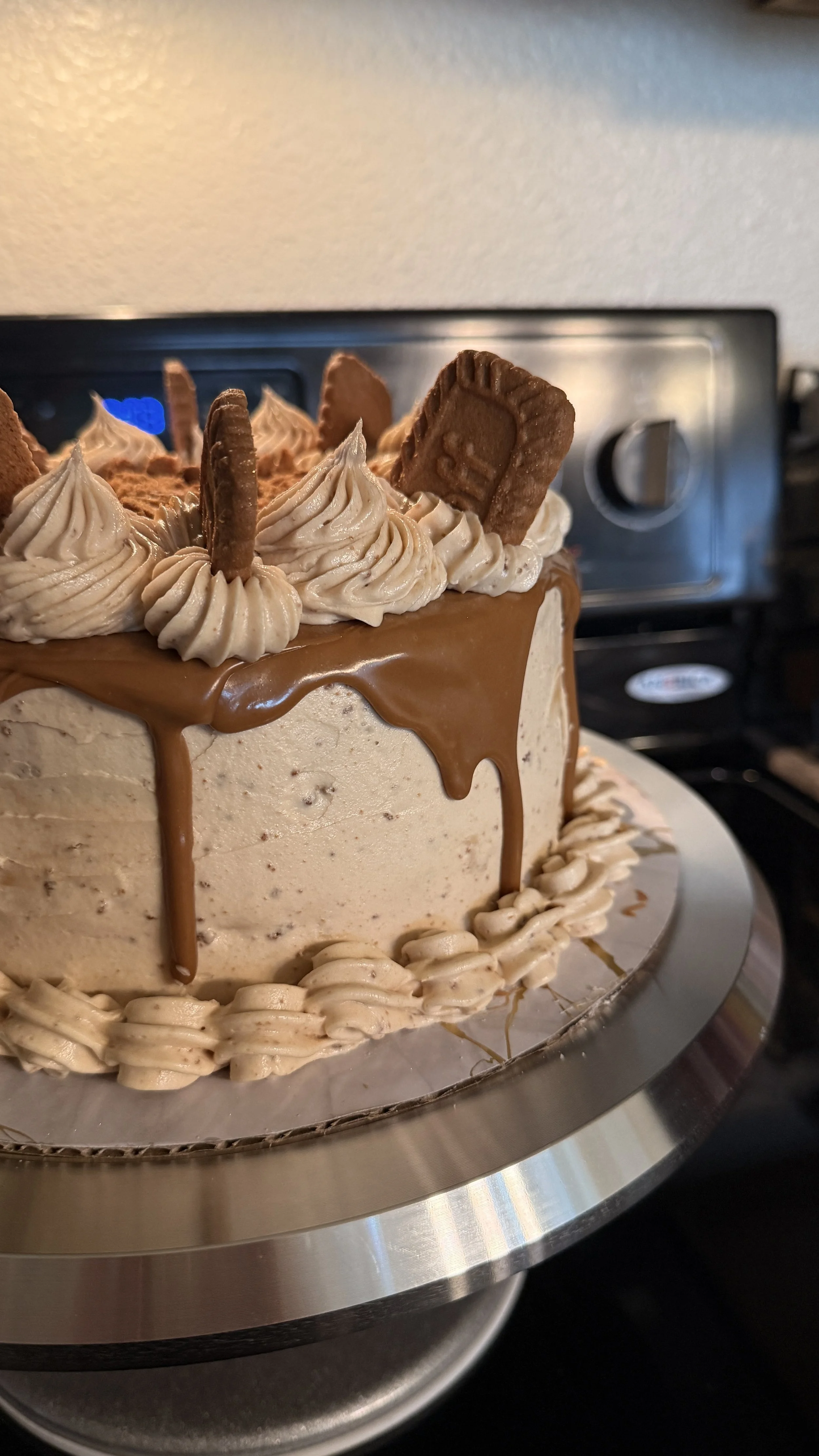 Biscoff Cookie Butter Cake