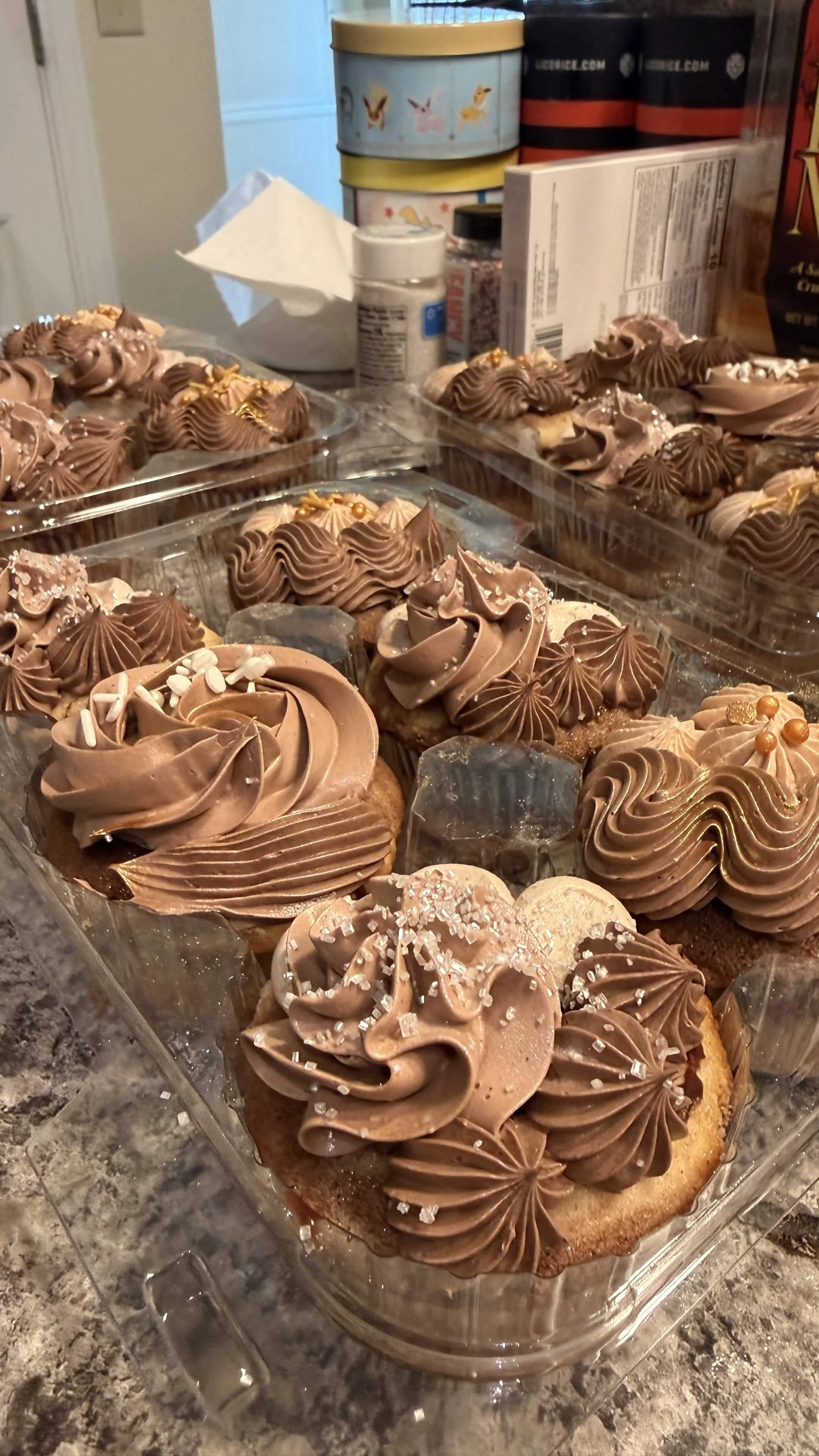 Mother's Day cupcakes