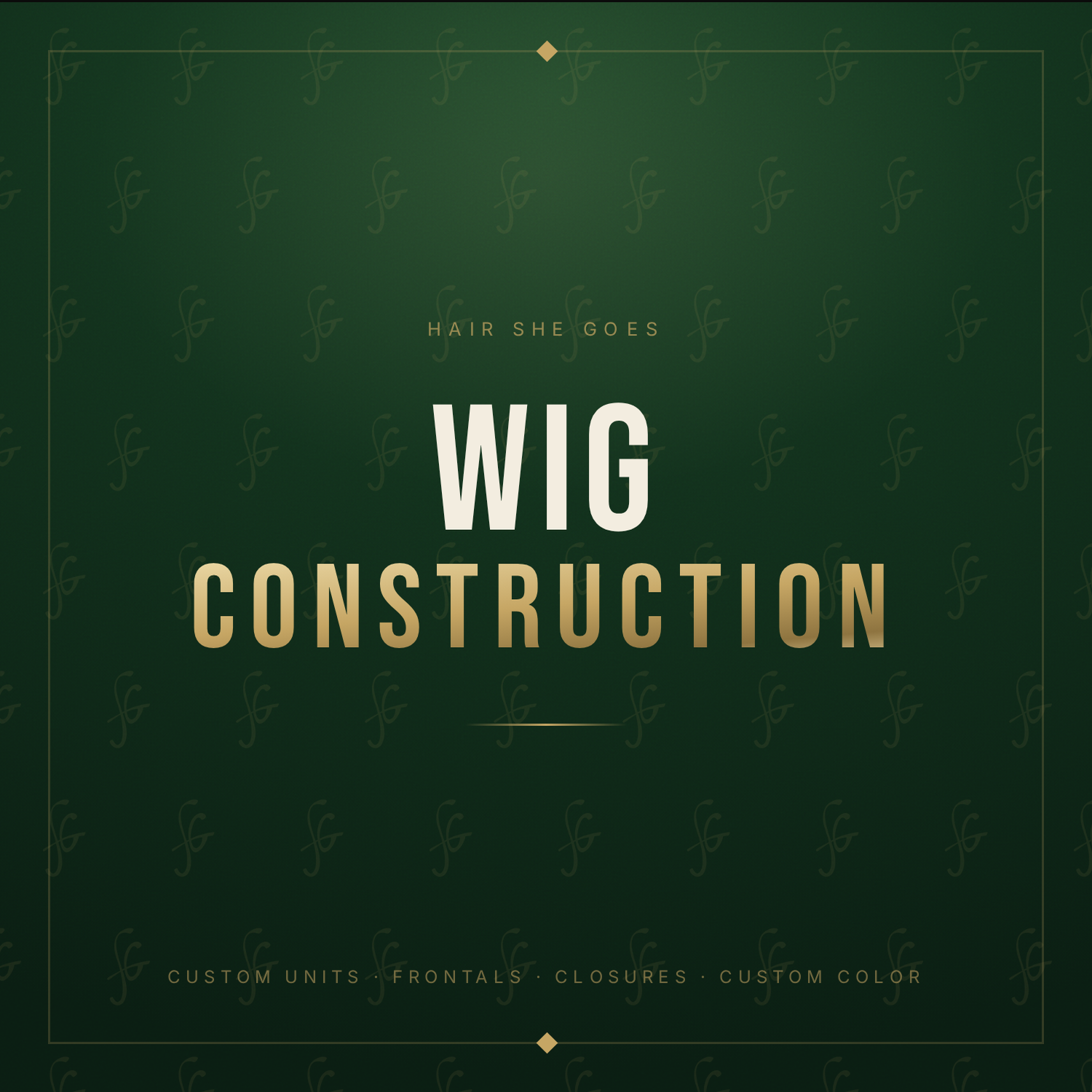 Wig Construction
