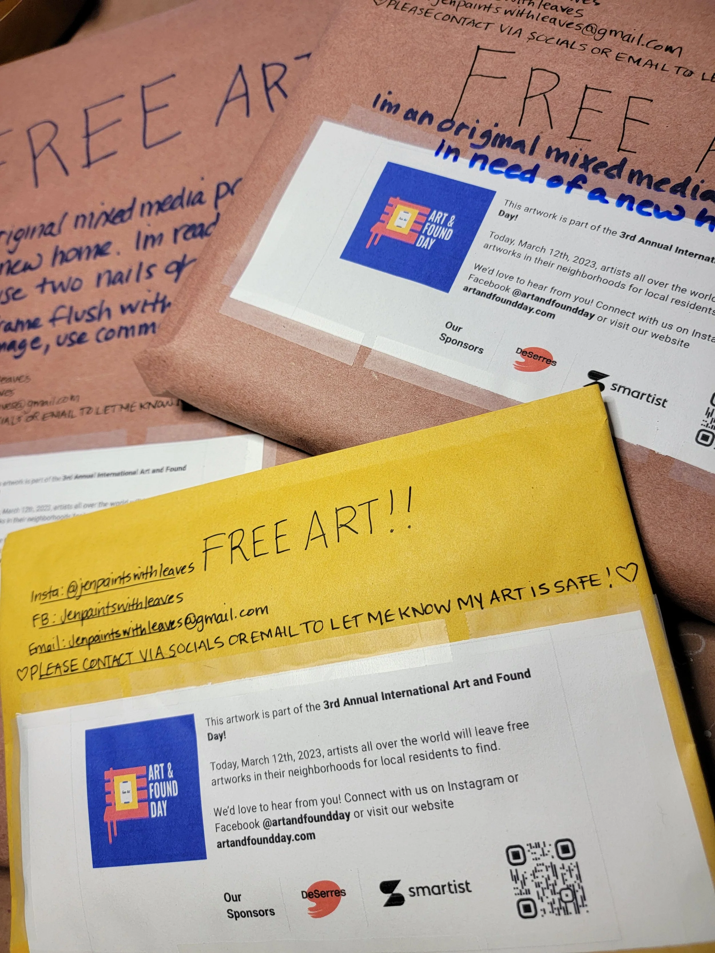 Free Art Giveaways