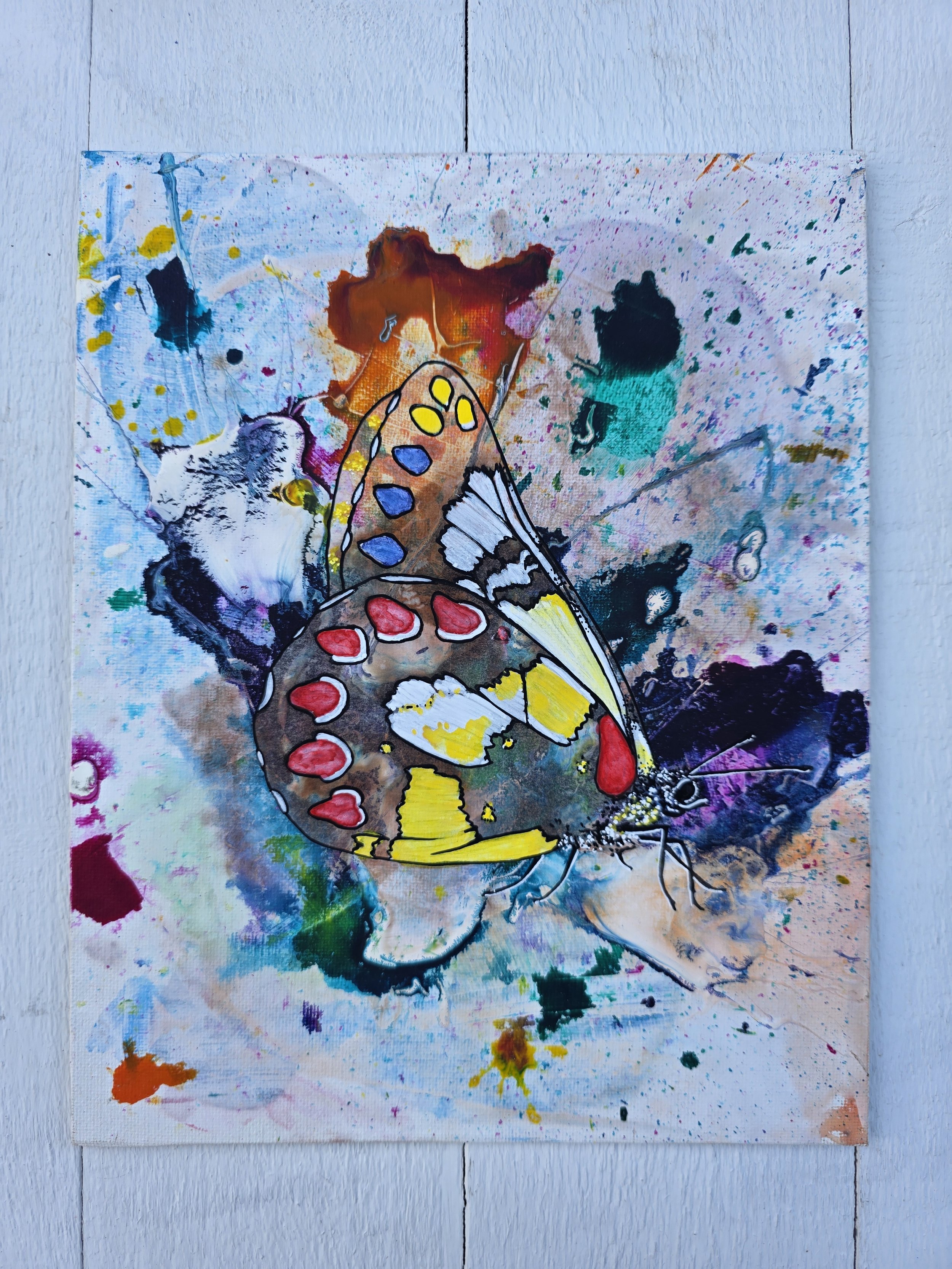 Butterfly Experience 1 (2026 Signature Collection)
• Dimensions: 8” x 10” Premium Original Mixed Media
• Medium: Expressive underpainting with representational acrylic layering on canvas panel.
• Price: $86.20 (Includes California Sales Tax)
About th
