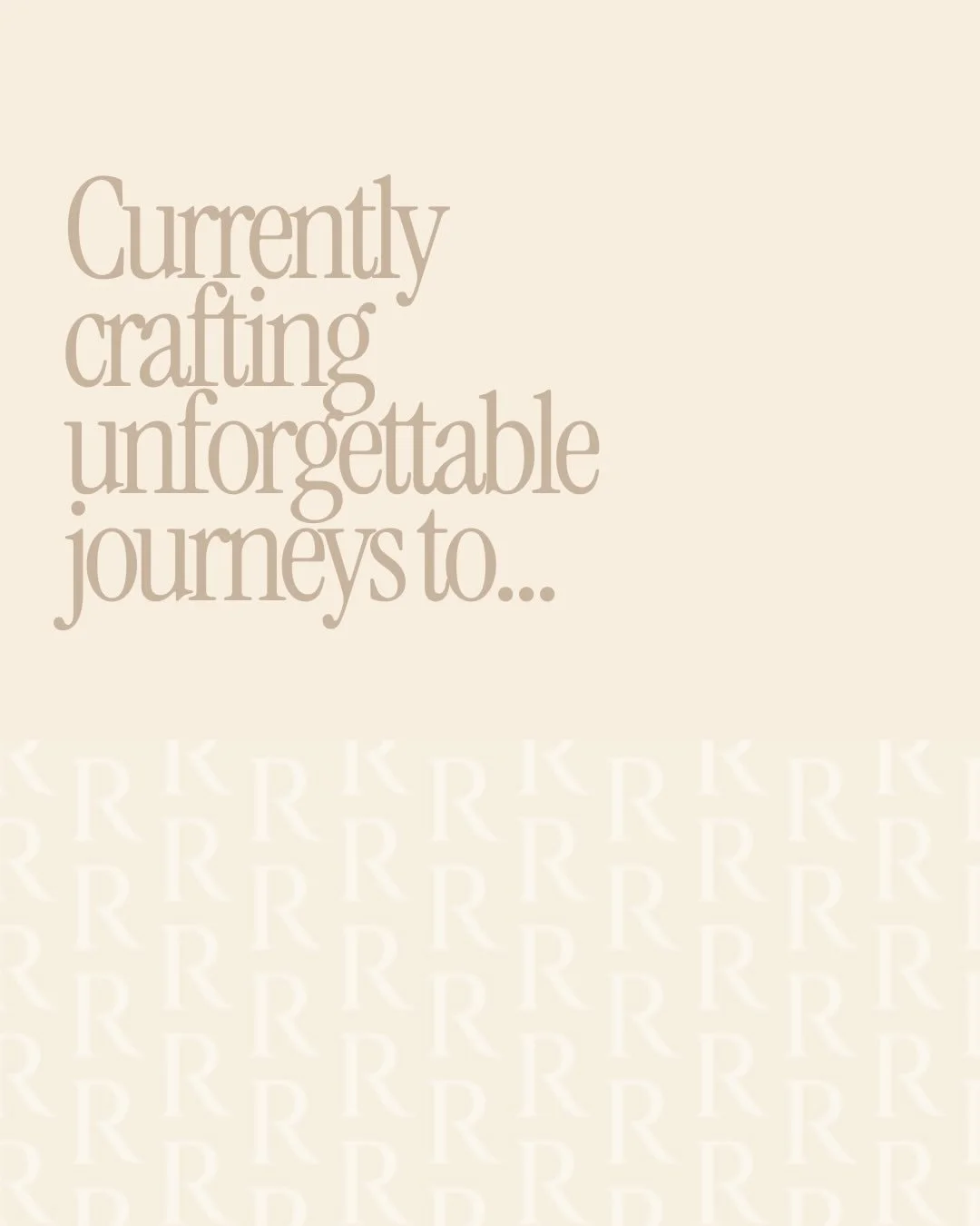 I love creating journeys for people who love travel as much as I do.

#travel #traveladvisor #vacation #adventures #luxurytravel