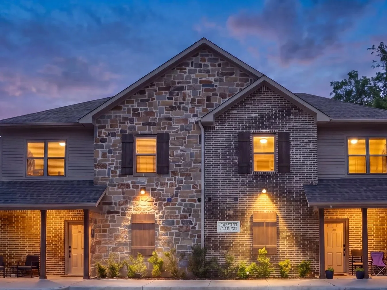 Jones Street Apartments for lease in Krum, Tx.