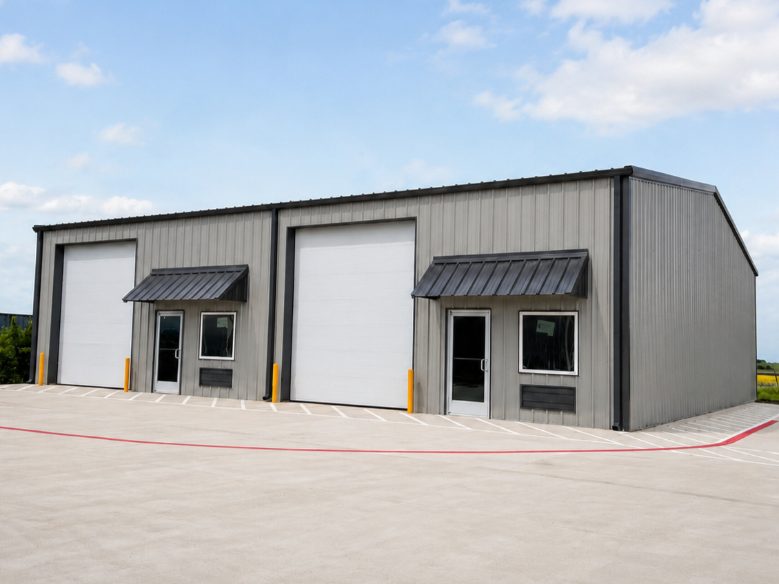 Commercial Space for rent in Ponder, Tx,  managed by Real Hope Properties. Ponder Commercial Park.