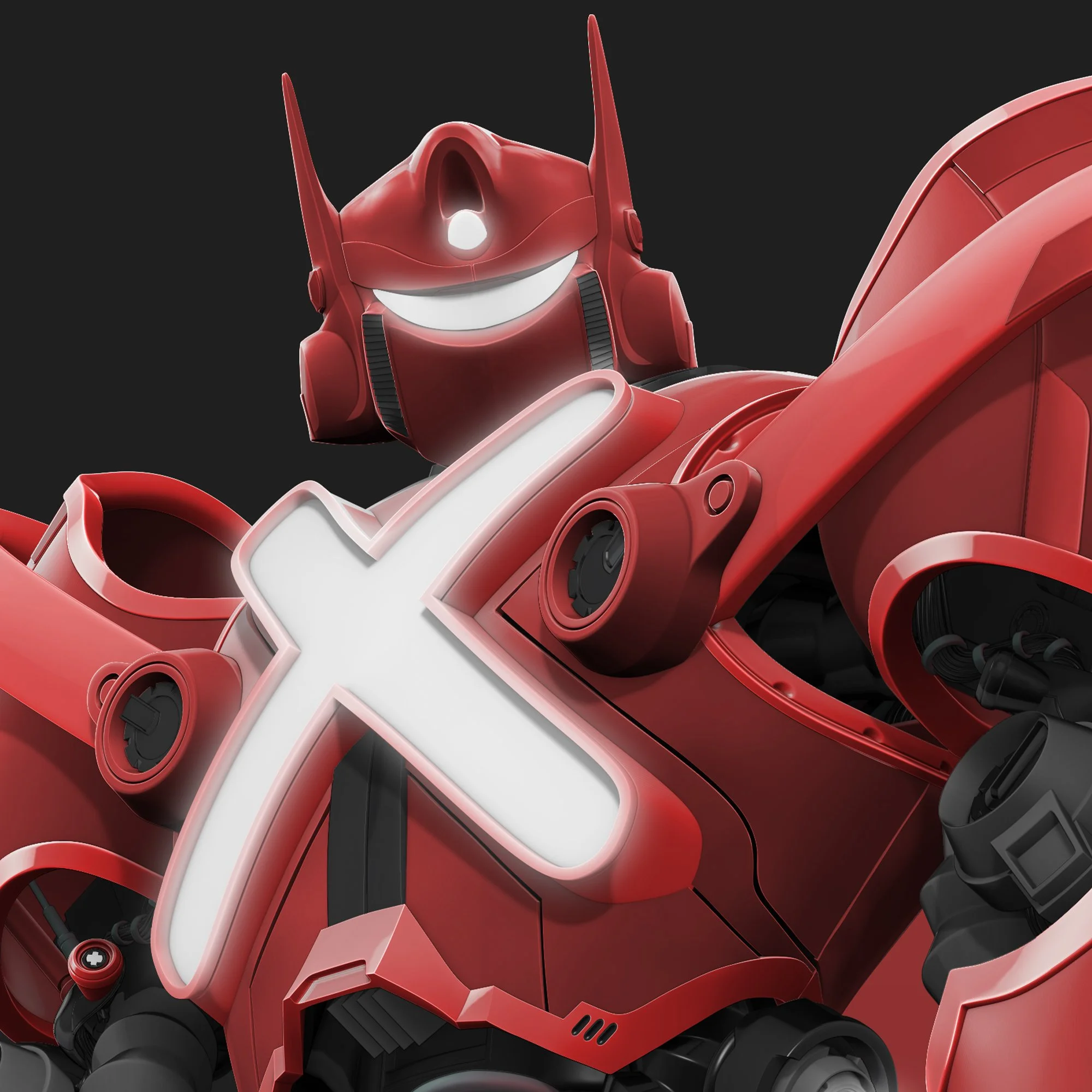Scarlet Sentinal Mech 🤖