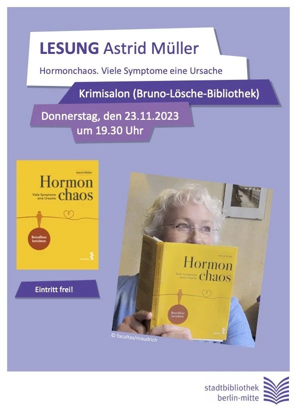 Lesung Hormonchaos. Viele Symptome eine Ursache