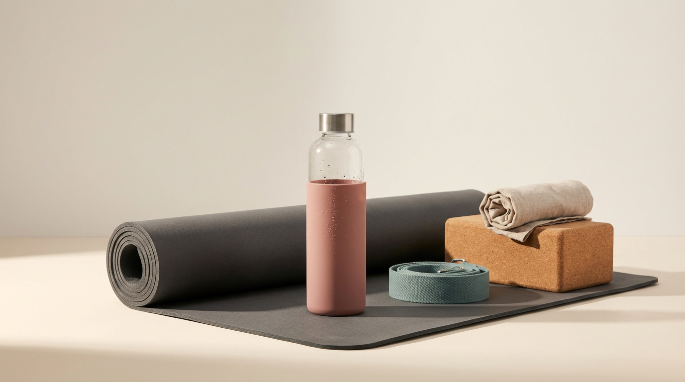 Glass Water Bottle