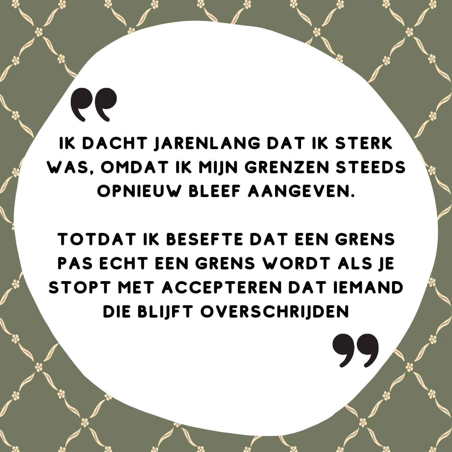 De rode draad in mijn leven