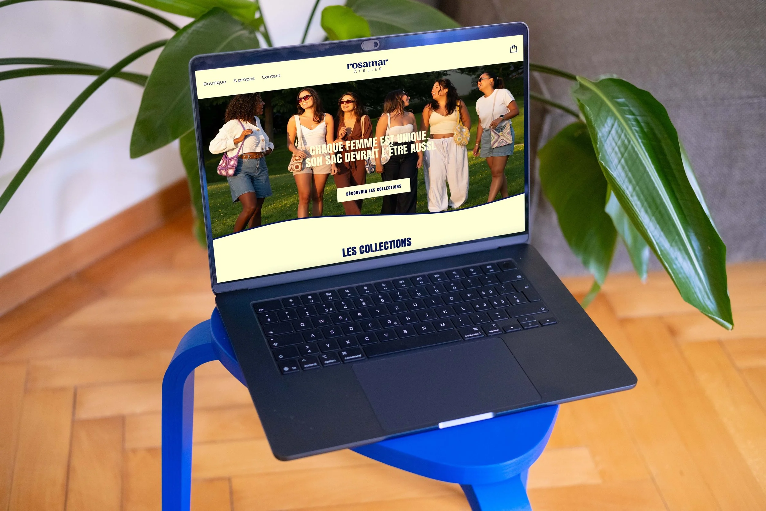 homepage website rosamar atelier