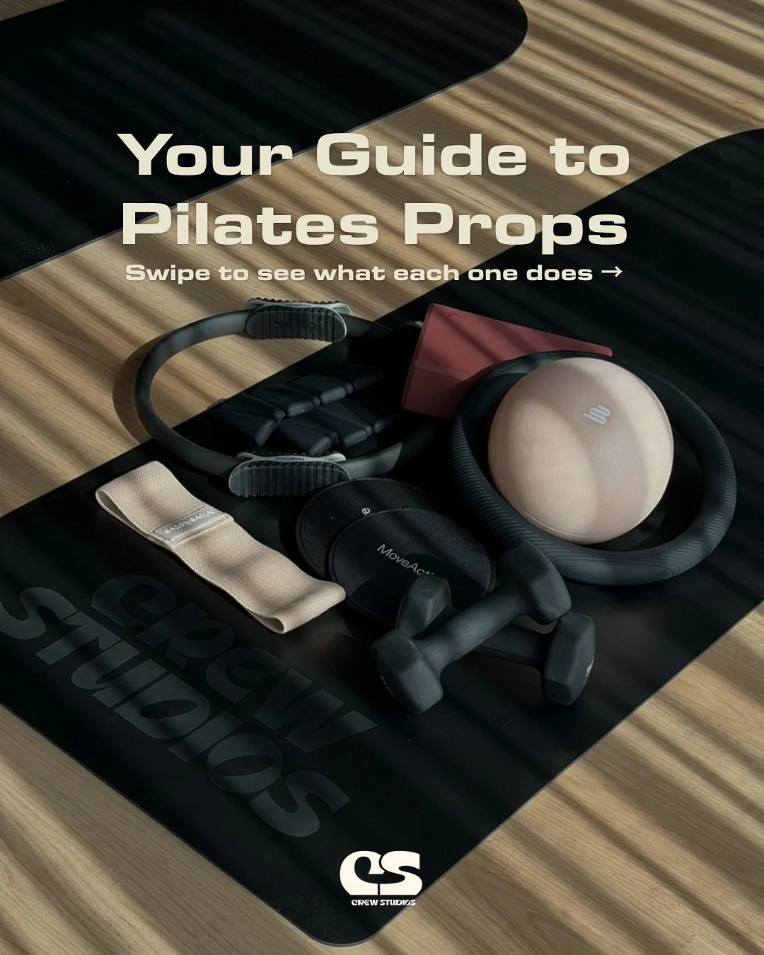 Props aren&rsquo;t just extras. They&rsquo;re tools that can change your whole workout ✨

Swipe through to see what each one does and when to use it. Save this post for your next class, and tell us which prop is your go-to ❣️