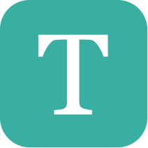 Tutica tutoring T icon teal