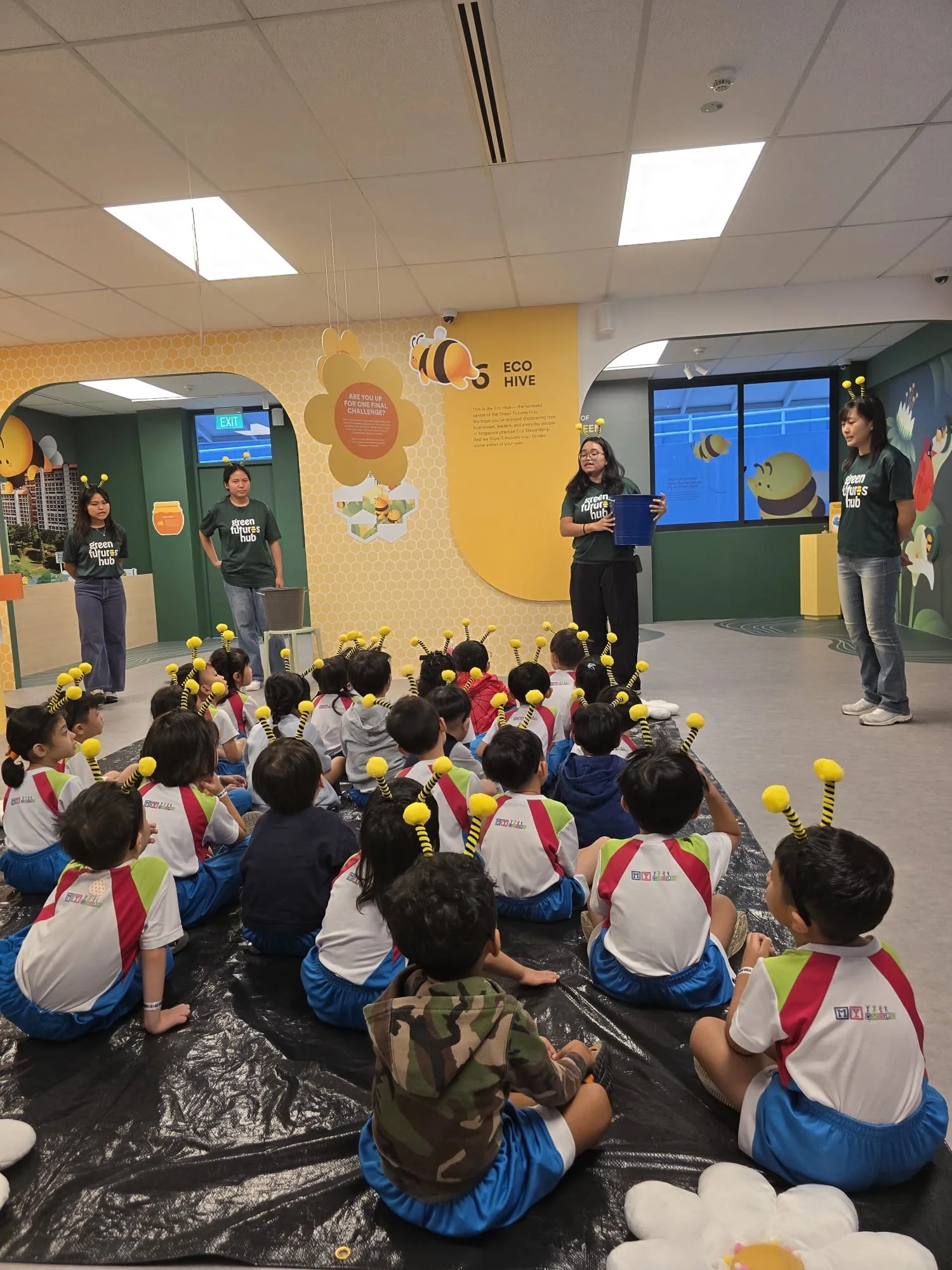 M.Y World preschool children visiting GFH