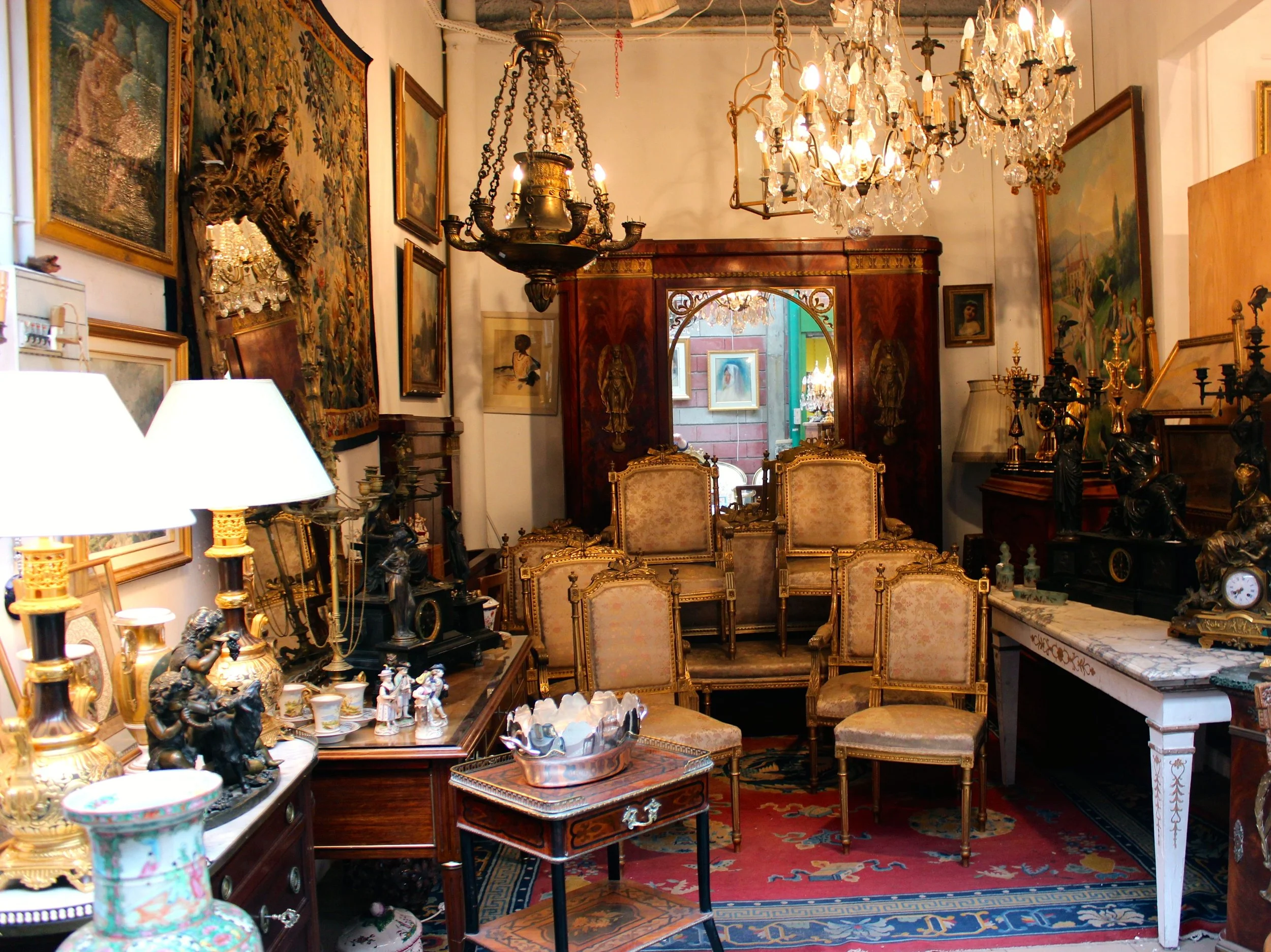 Antique & French Finds at Château de Gudanes 2027