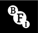 Black diagram showing the letters B, F, I connected by lines.