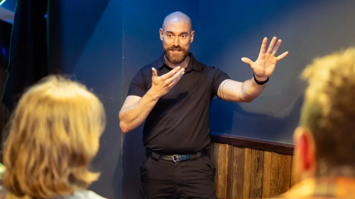 Image of instructor teaching a lesson