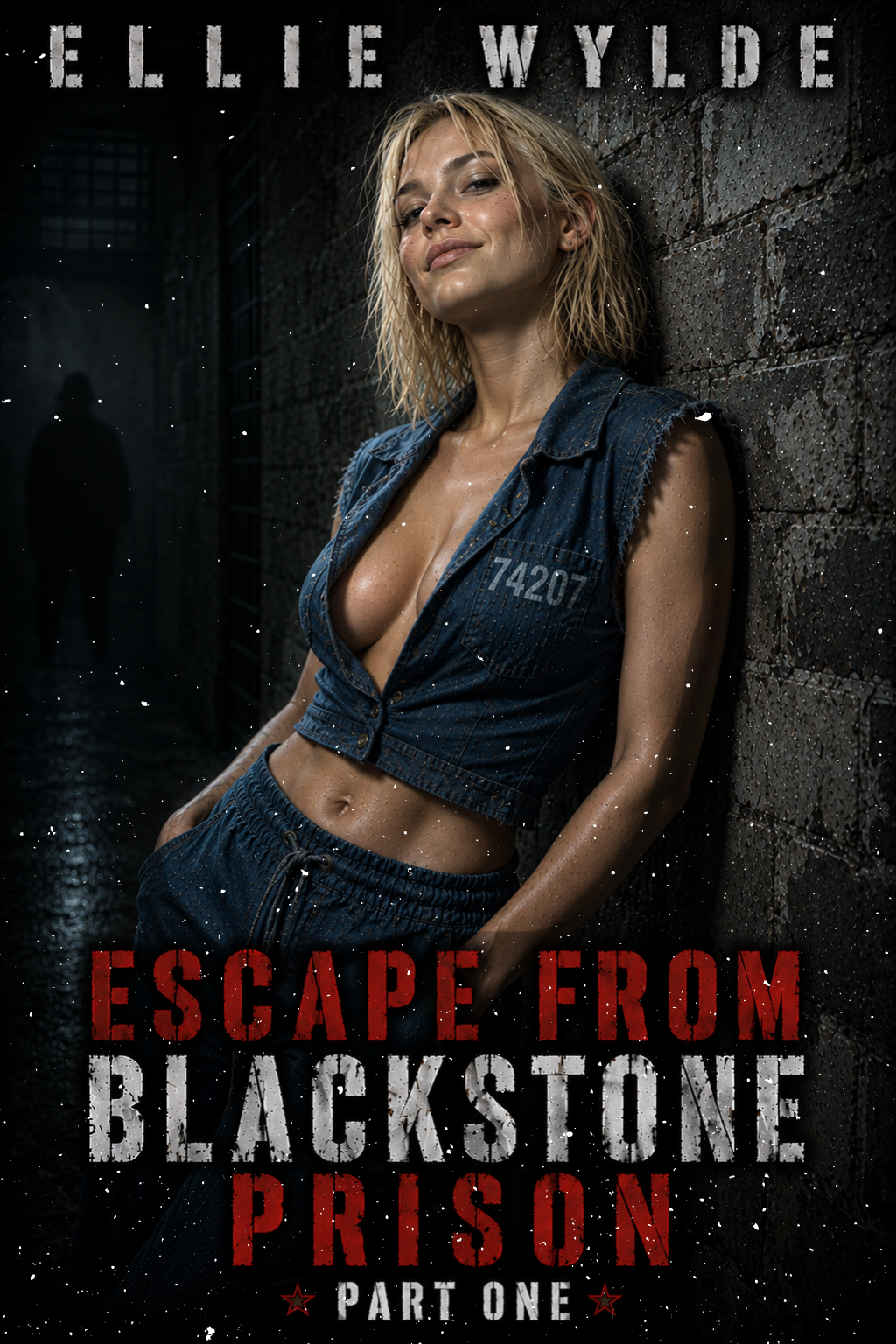 Escape from Blackstone Prison part one by Ellie Wylde dark lesbian horror book cover