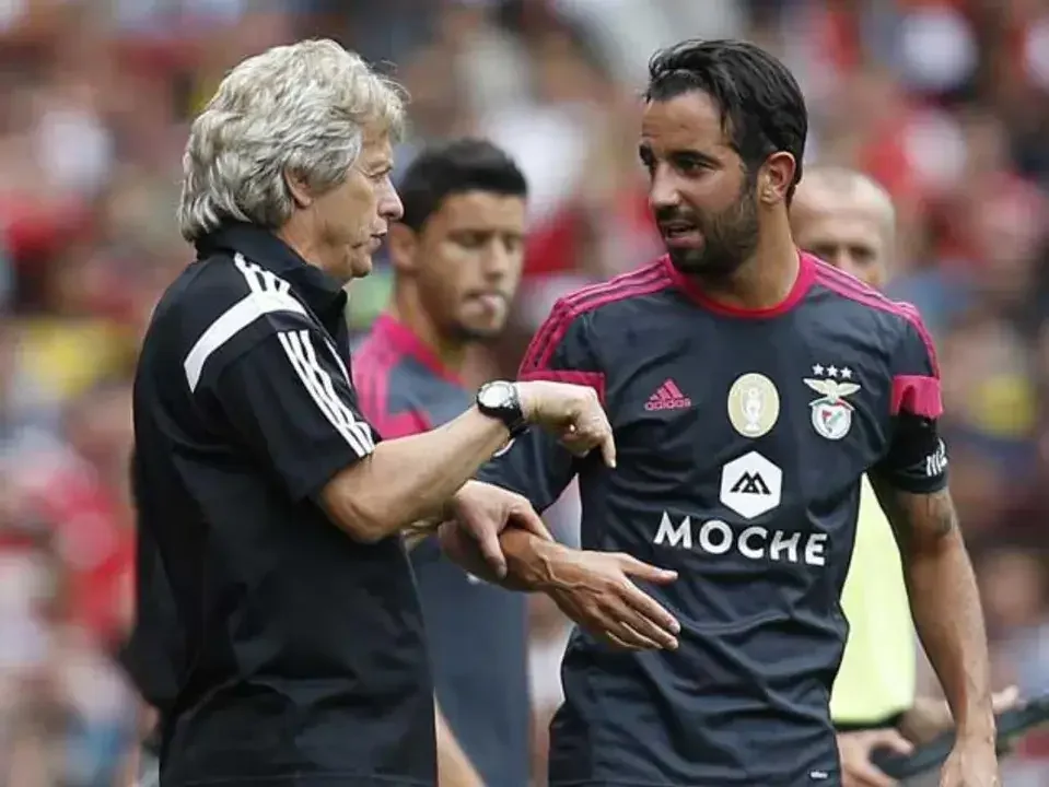 Rúben Amorim e Jorge Jesus al Benfica