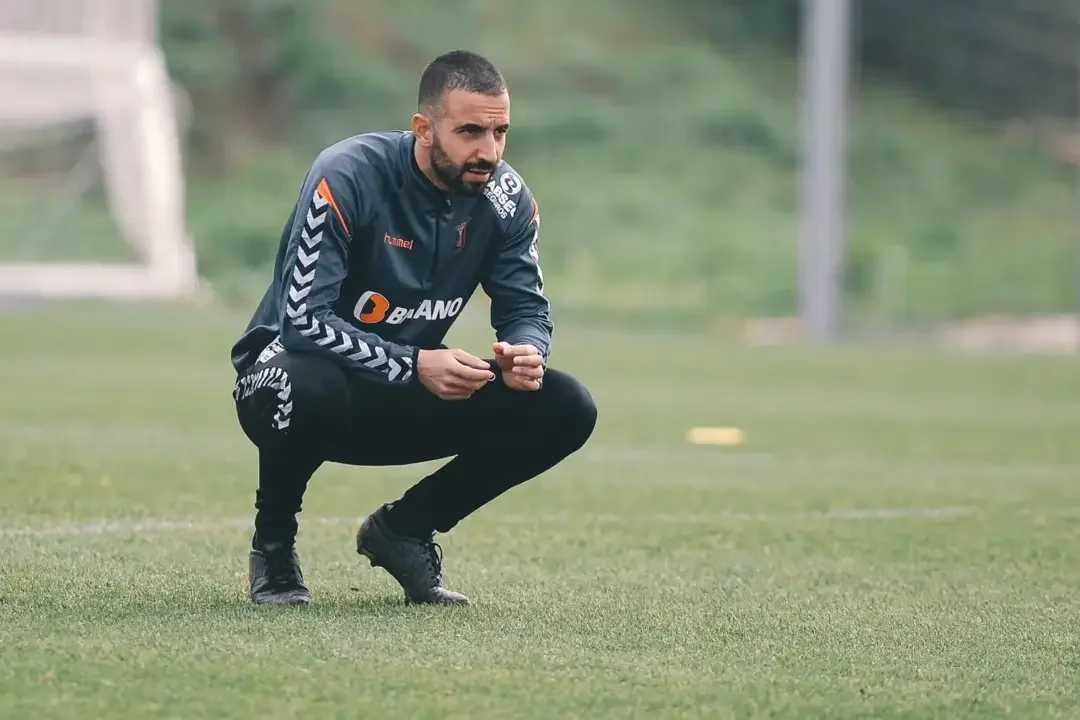 Rúben Amorim al Braga durante una seduta di allenamento
