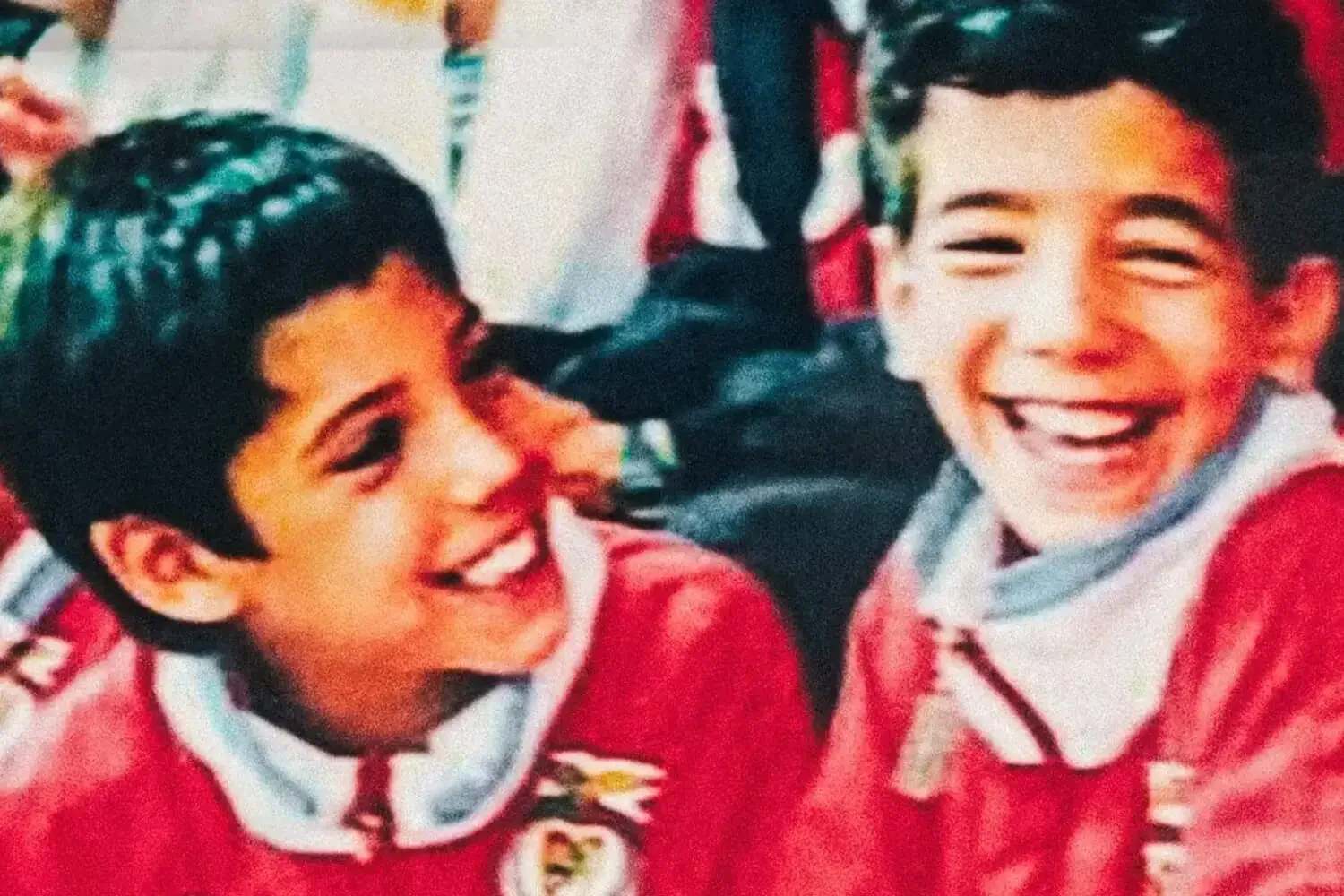 Rúben Amorim e Bruno Simão da bambini