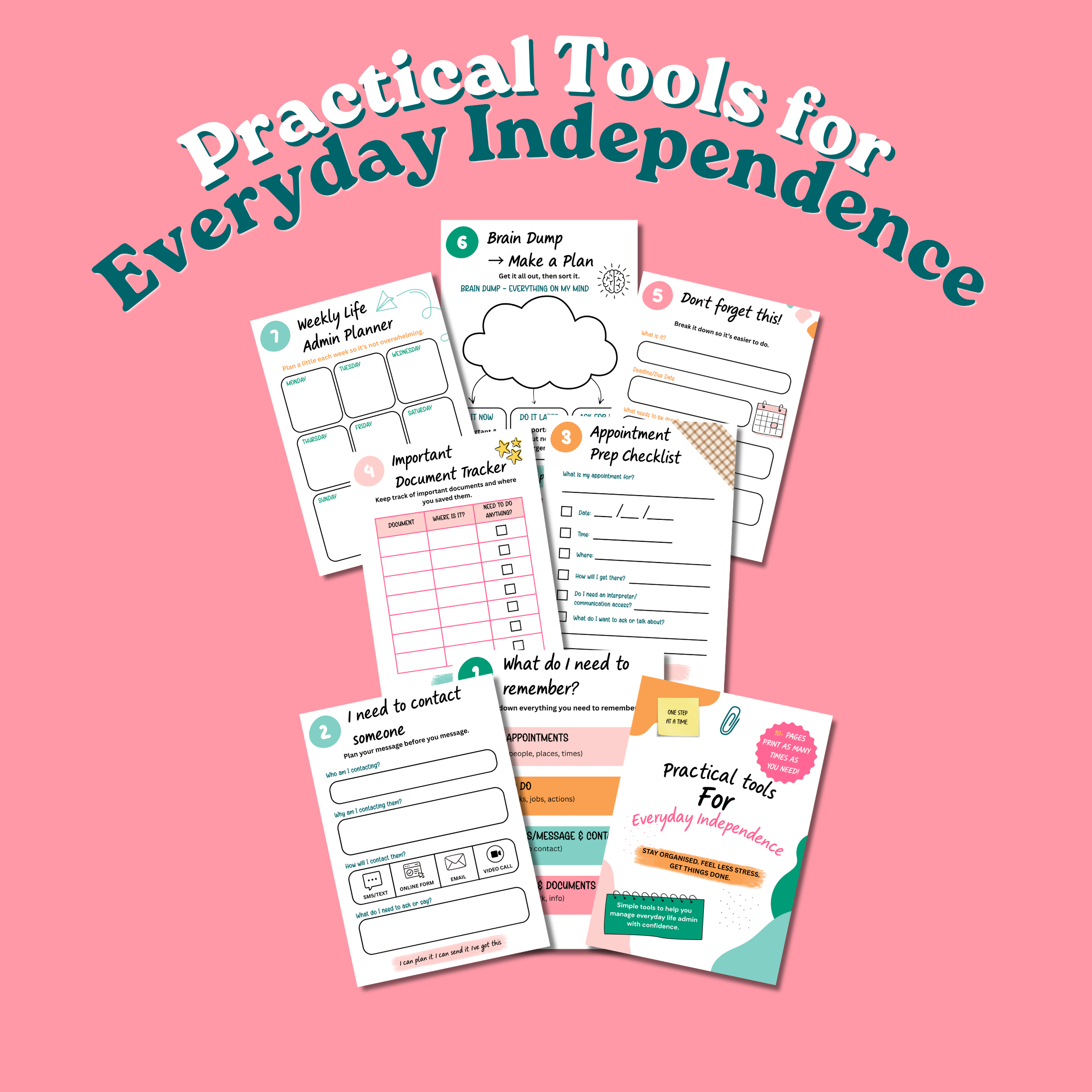 My Life Admin Kit | Practical Tools for Everyday Independence