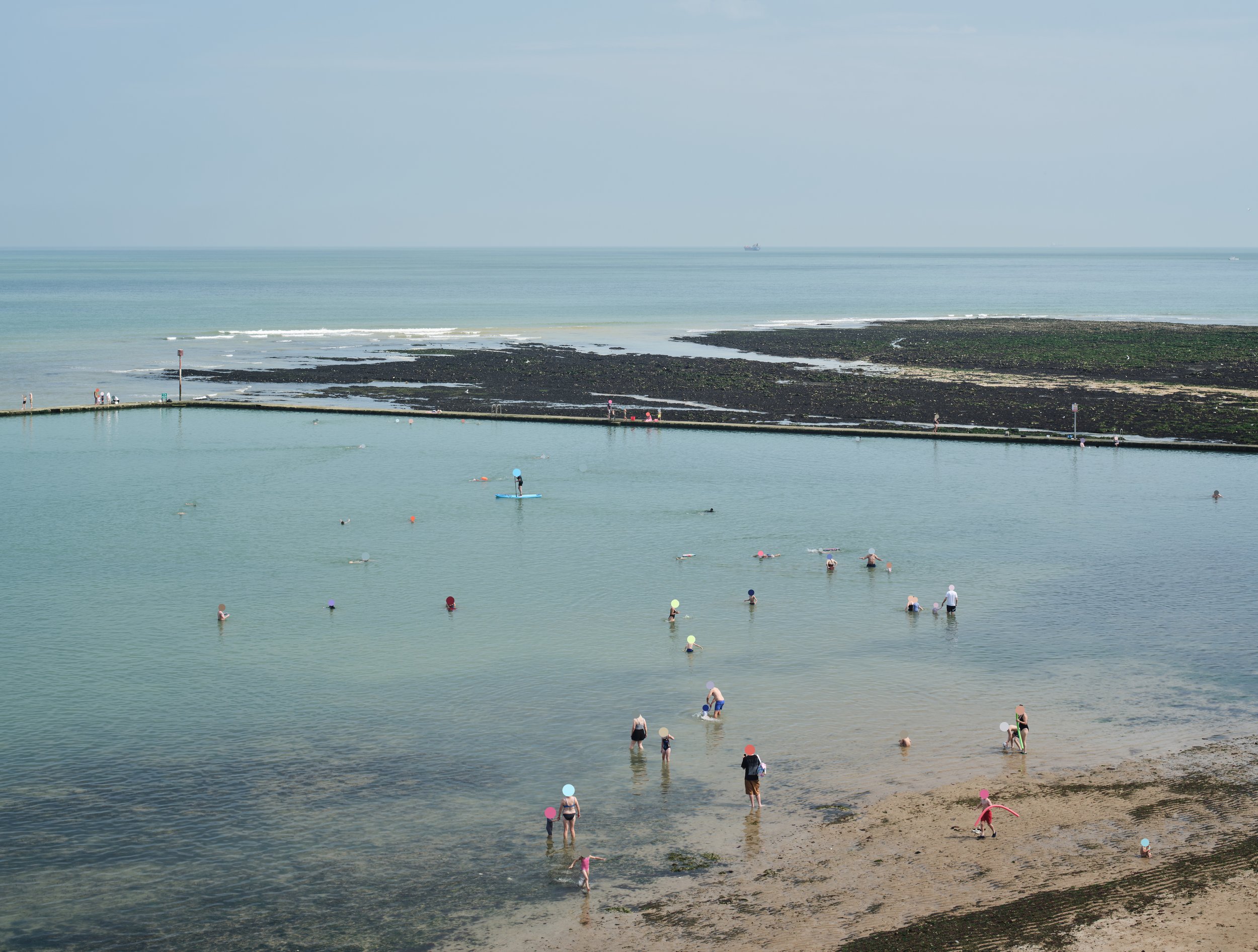 Tidal pool after John Baldessari, anonymous participants.