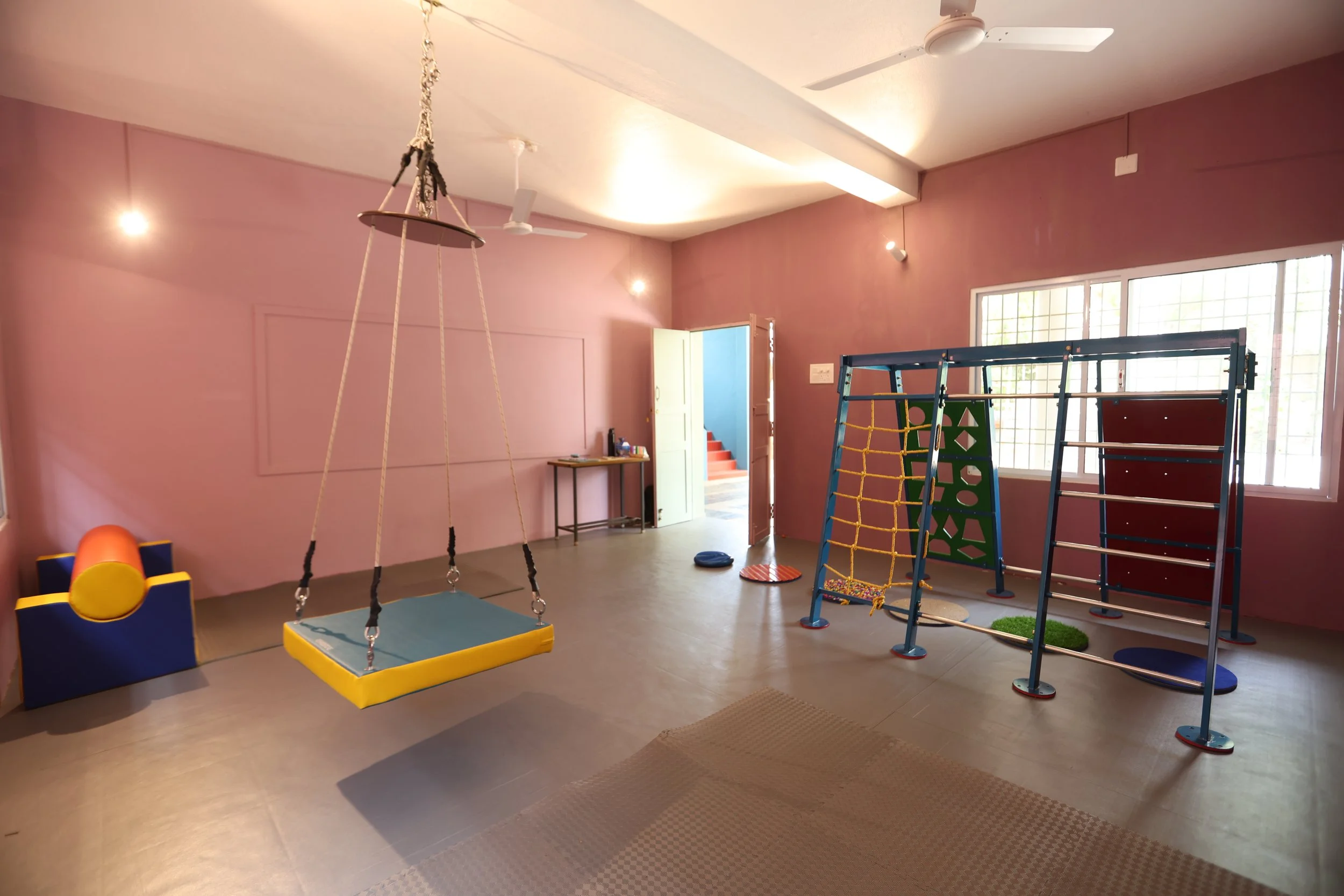 Occupational therapy session at Satya Aspire Center