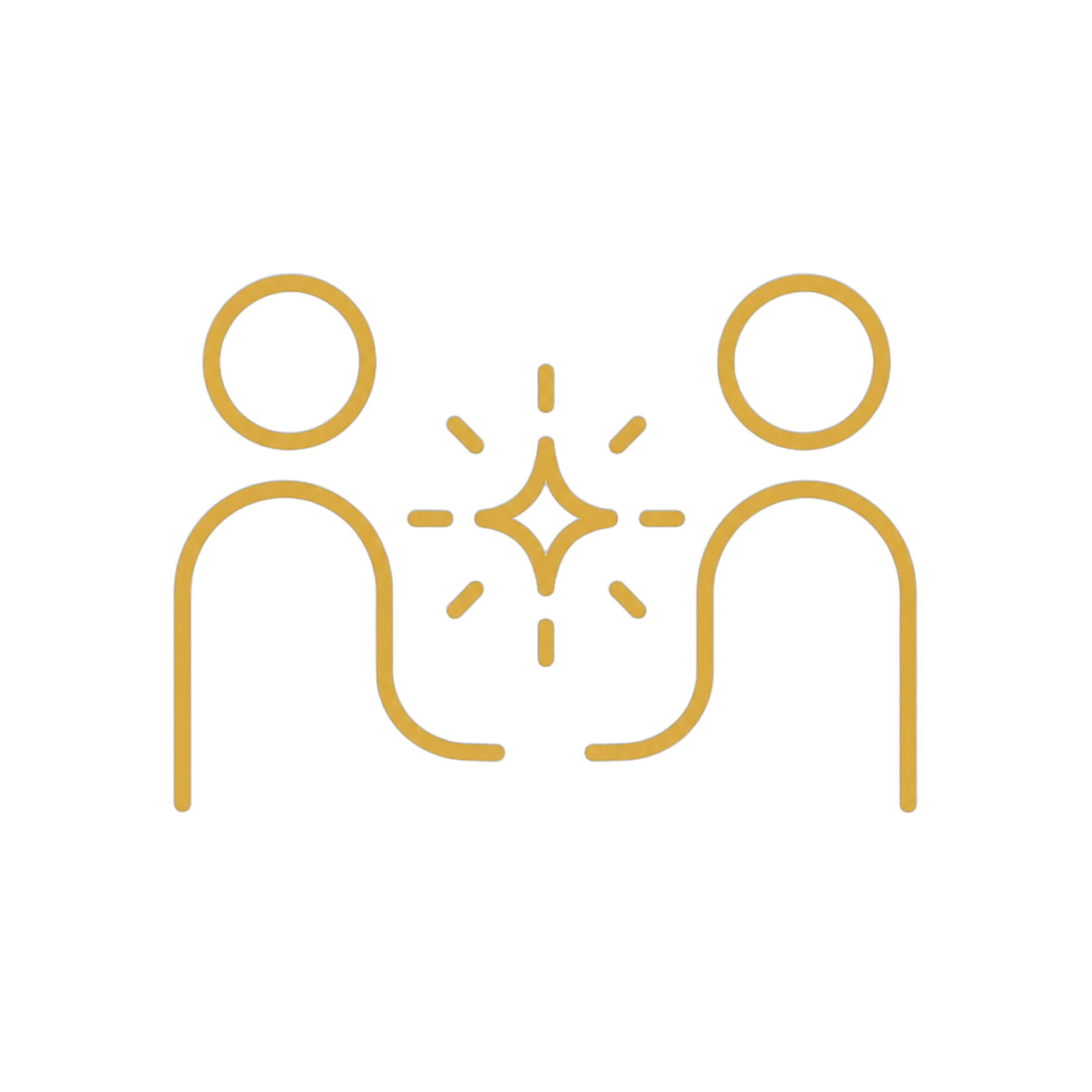 Line-art icon representing how every child has taught us something